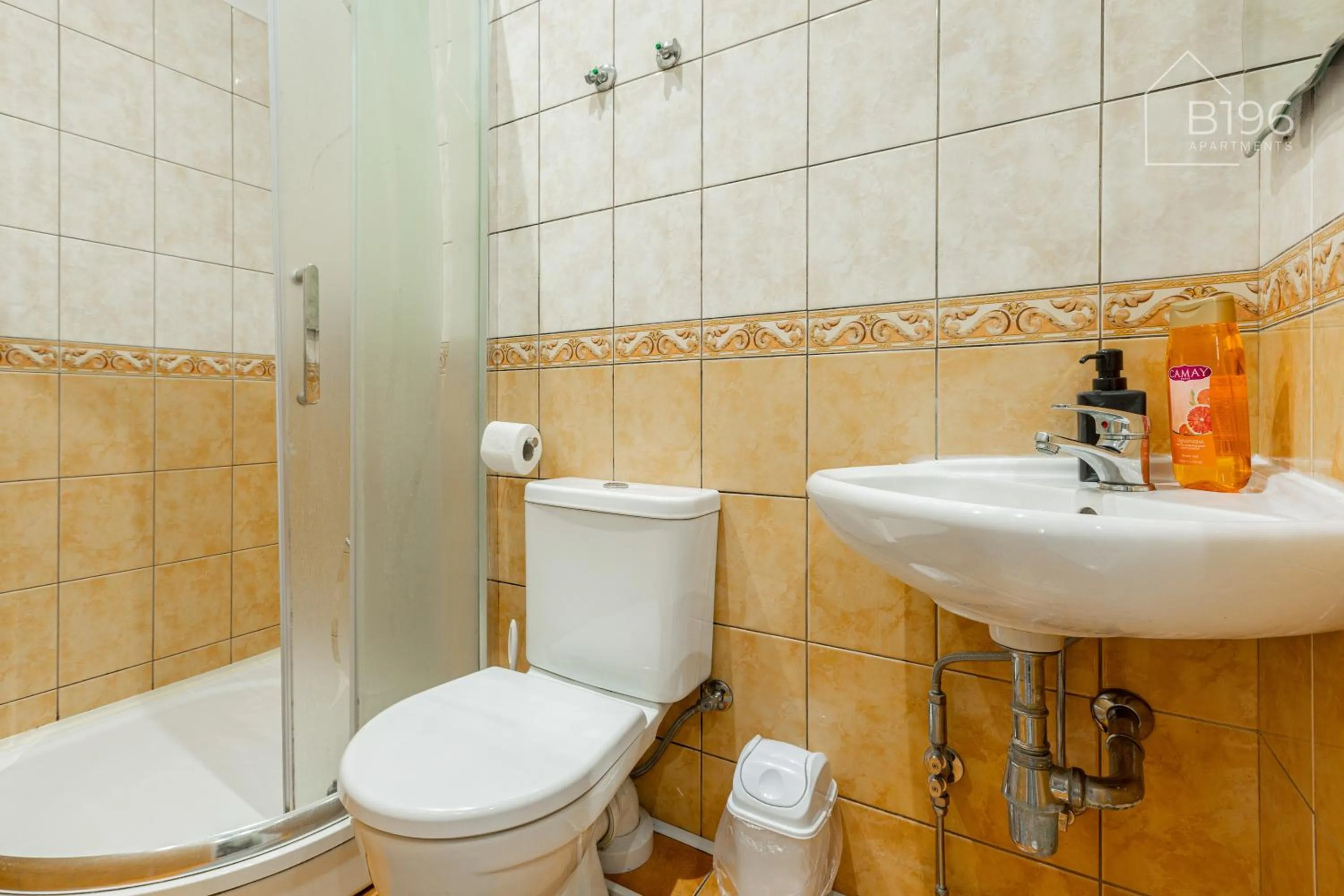 Shower in ApartHotel Riga