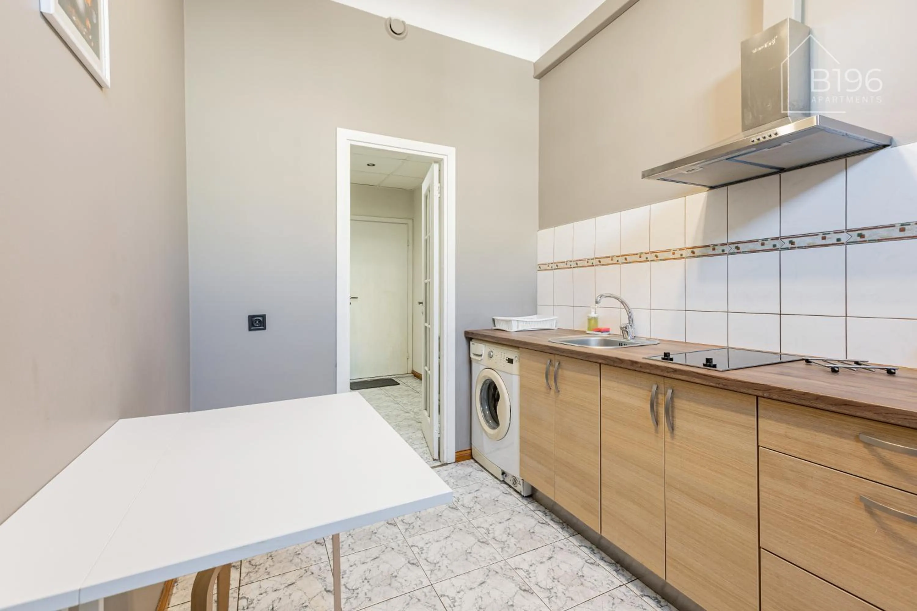 washing machine in ApartHotel Riga