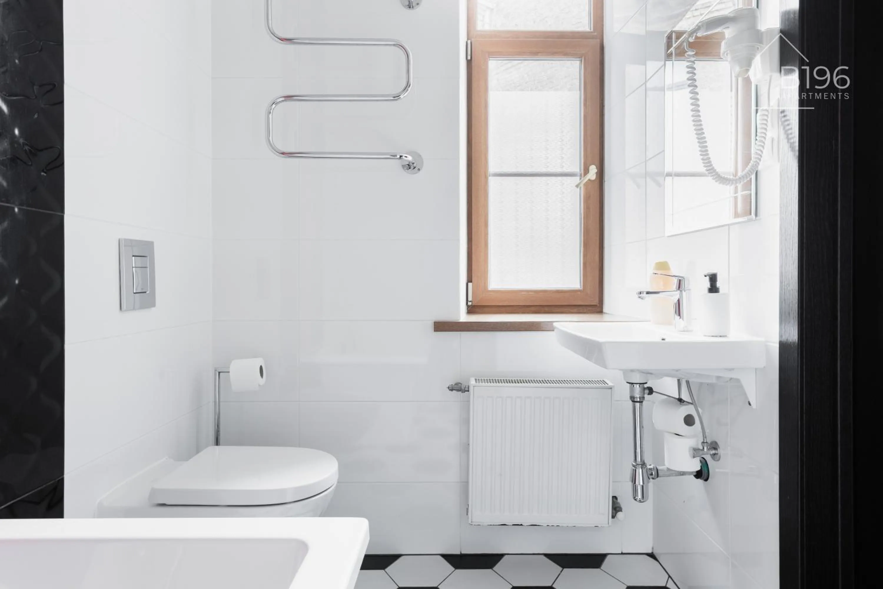 Bathroom in ApartHotel Riga