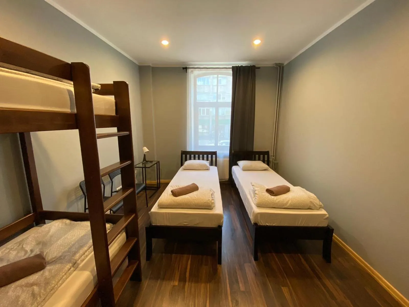 Bed in ApartHotel Riga