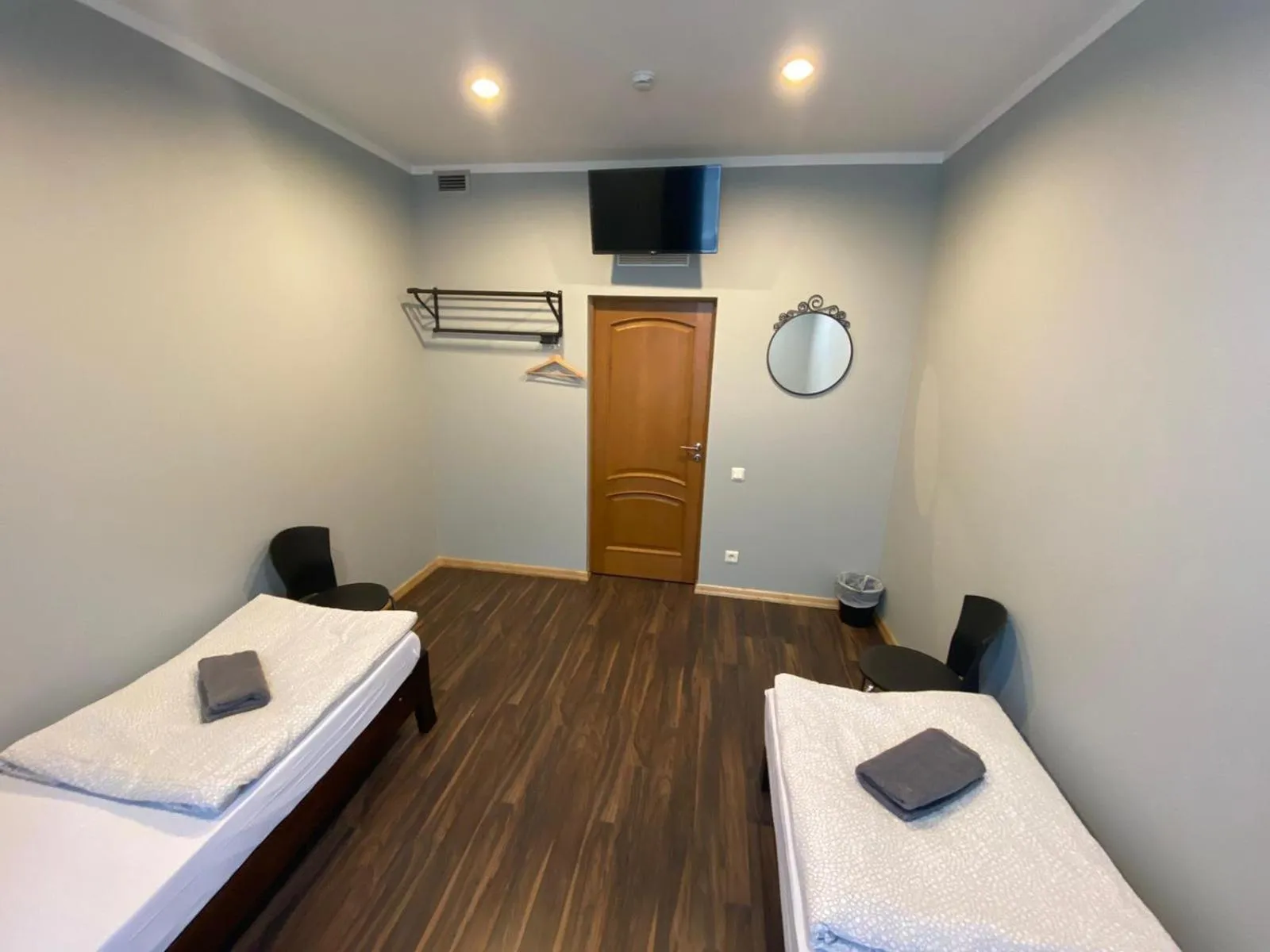 Bed in ApartHotel Riga