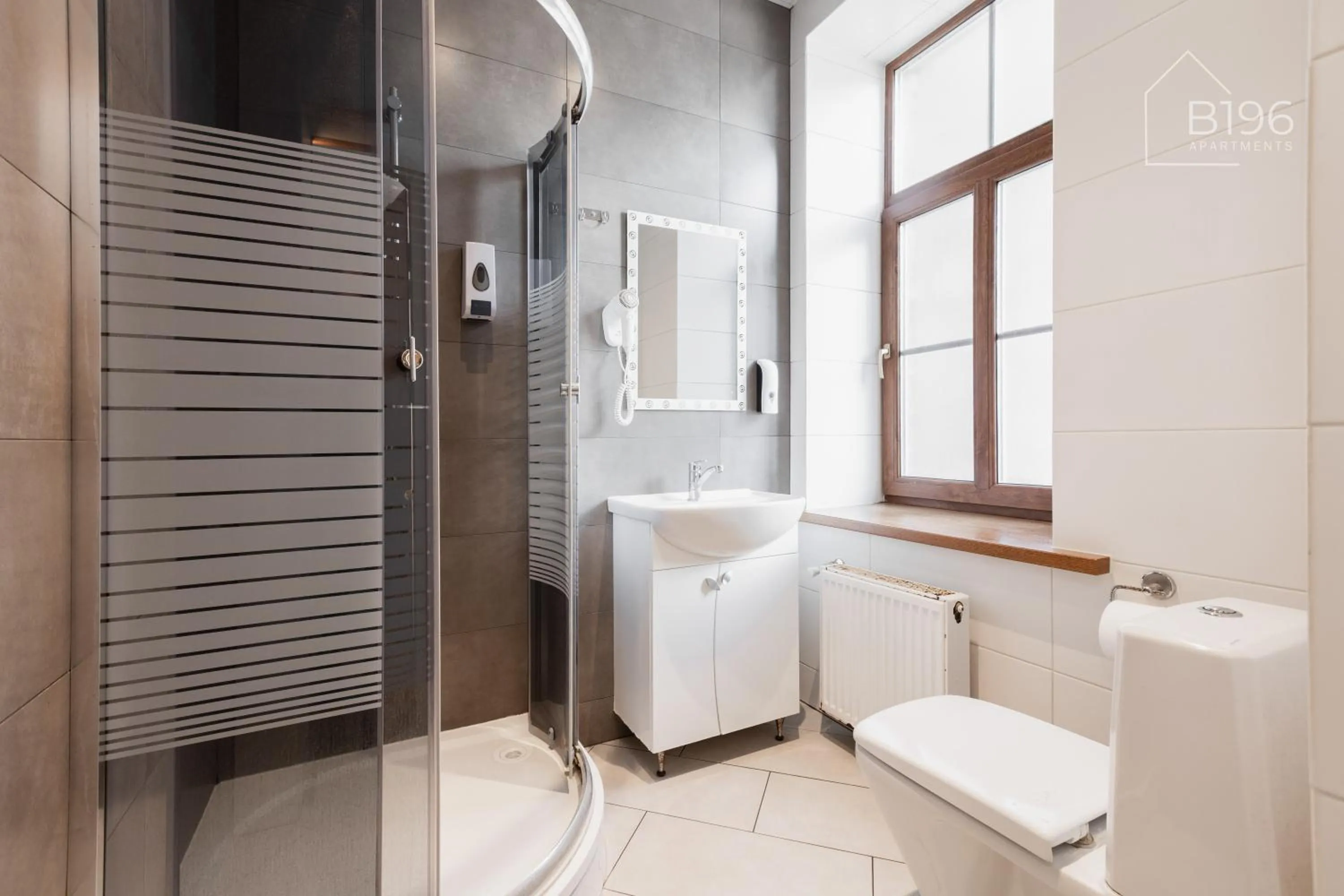 Bathroom in ApartHotel Riga