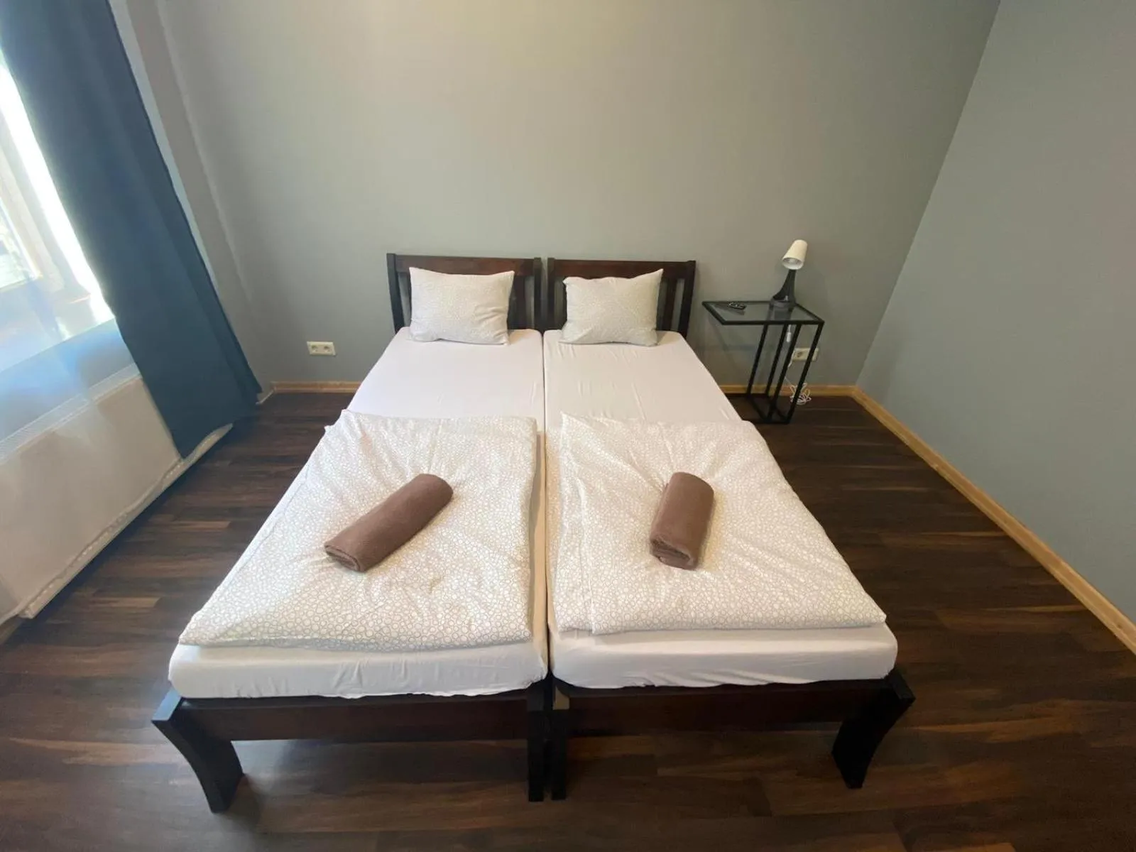 Bed in ApartHotel Riga