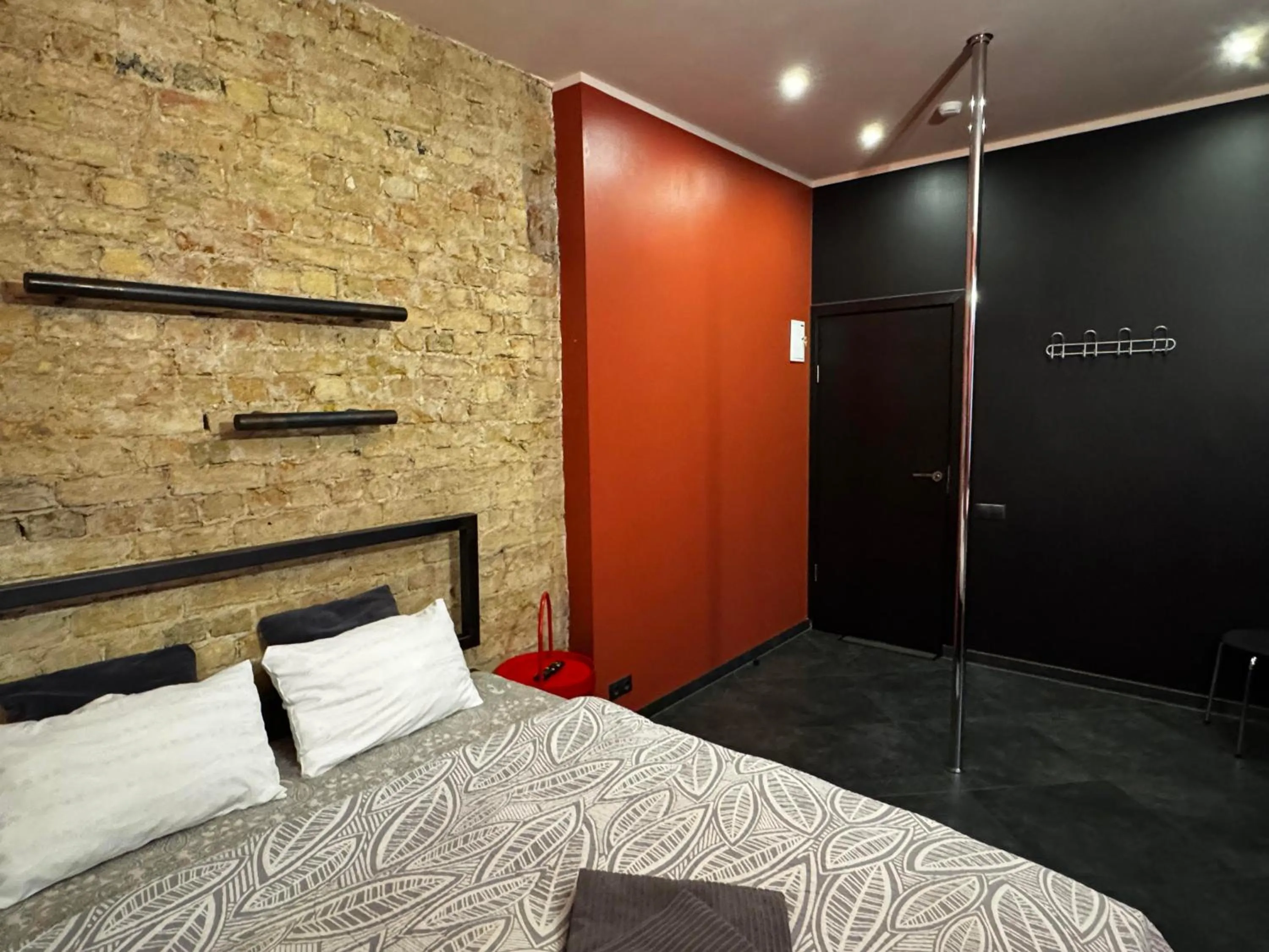 Photo of the whole room, Bed in ApartHotel Riga