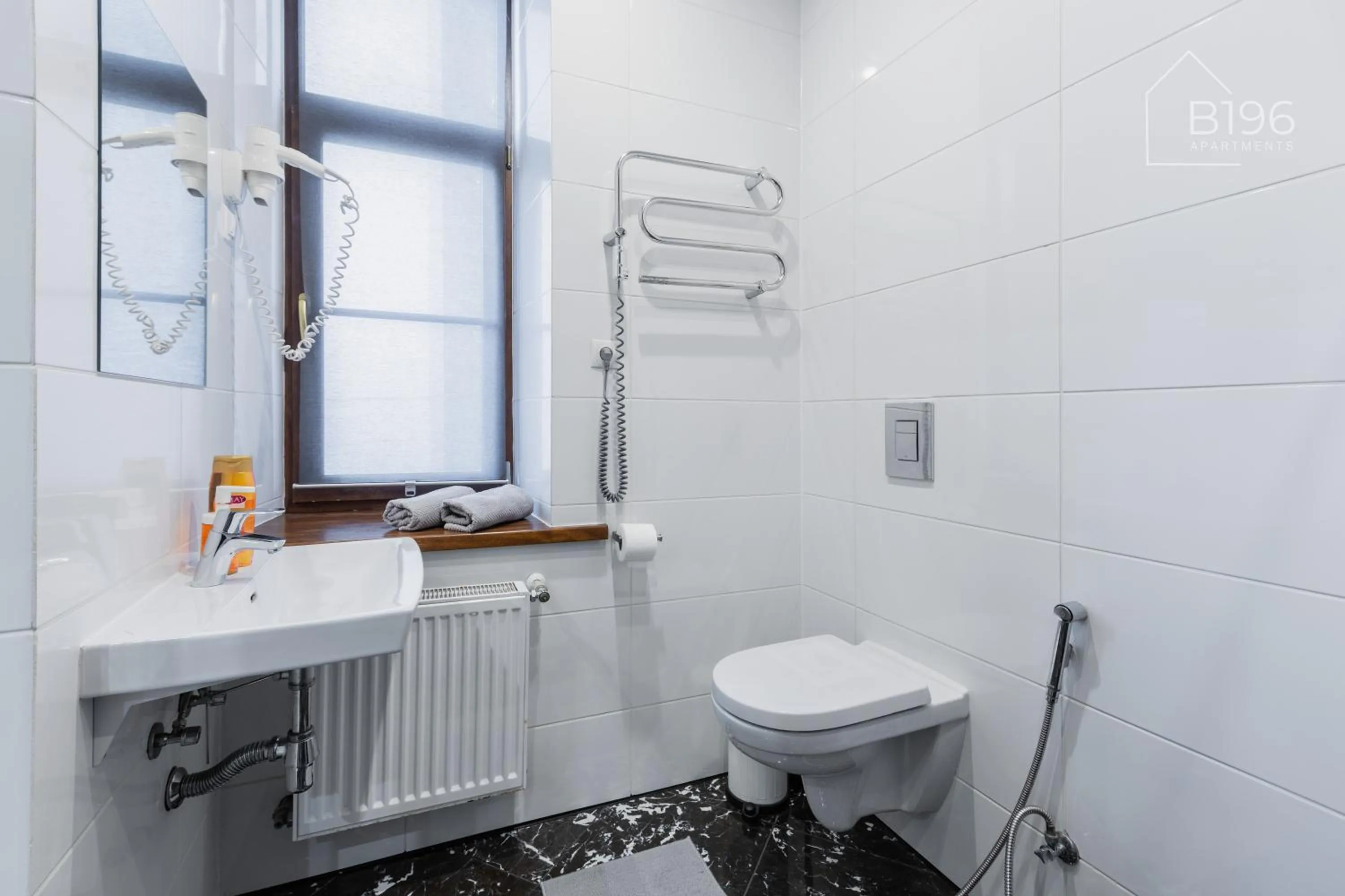 Shower in ApartHotel Riga