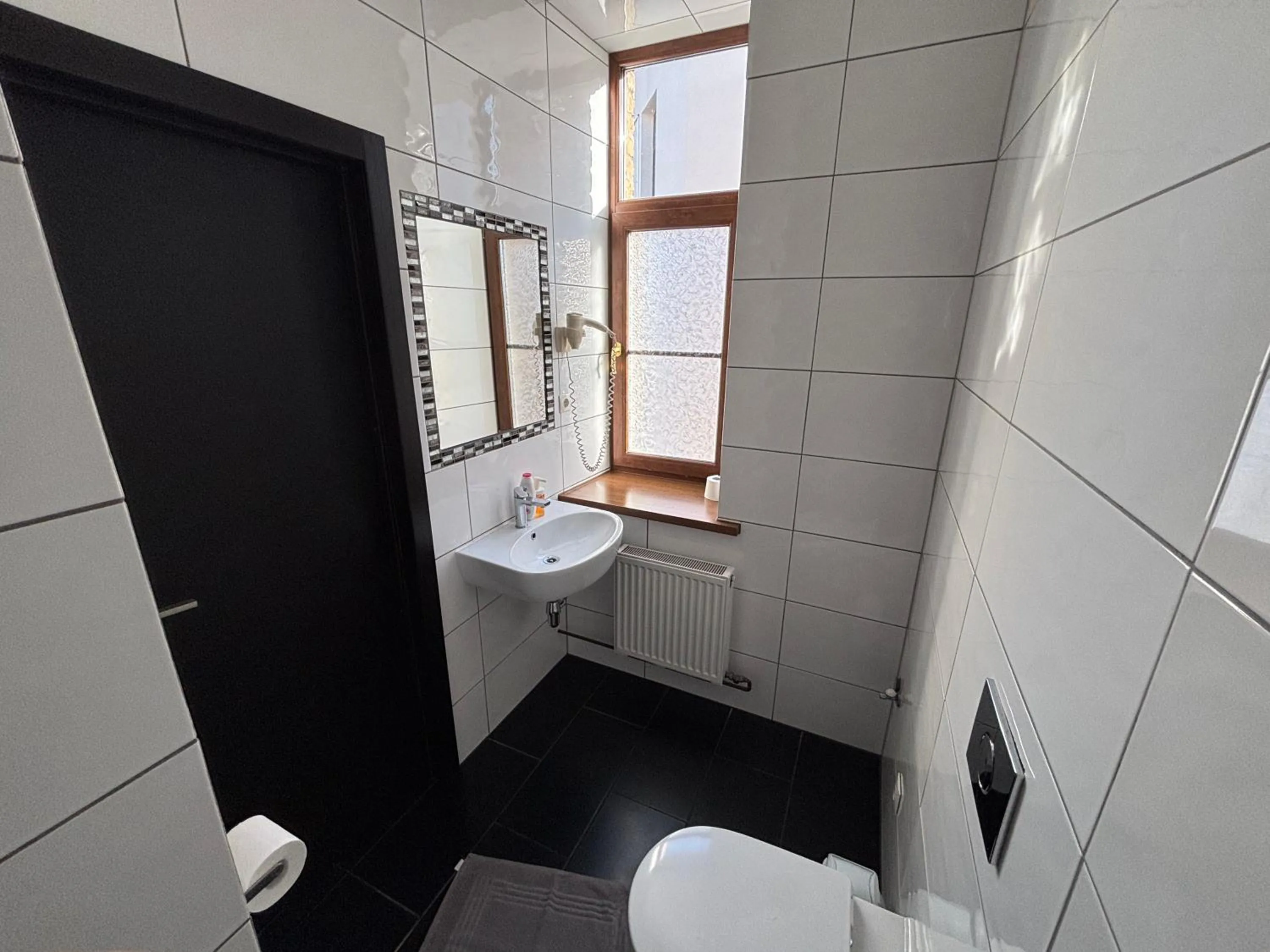 Bathroom in ApartHotel Riga