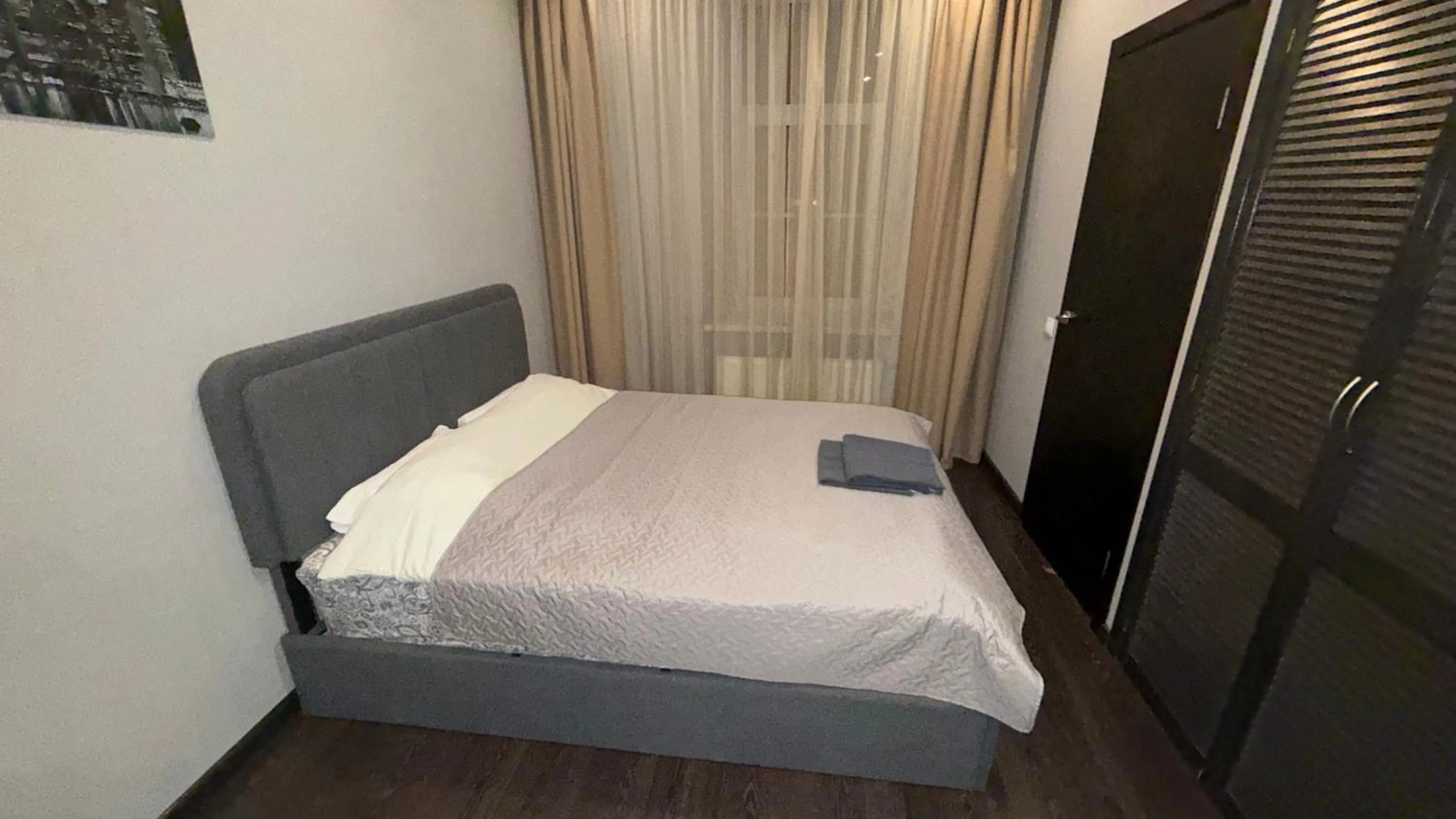 Bed in ApartHotel Riga