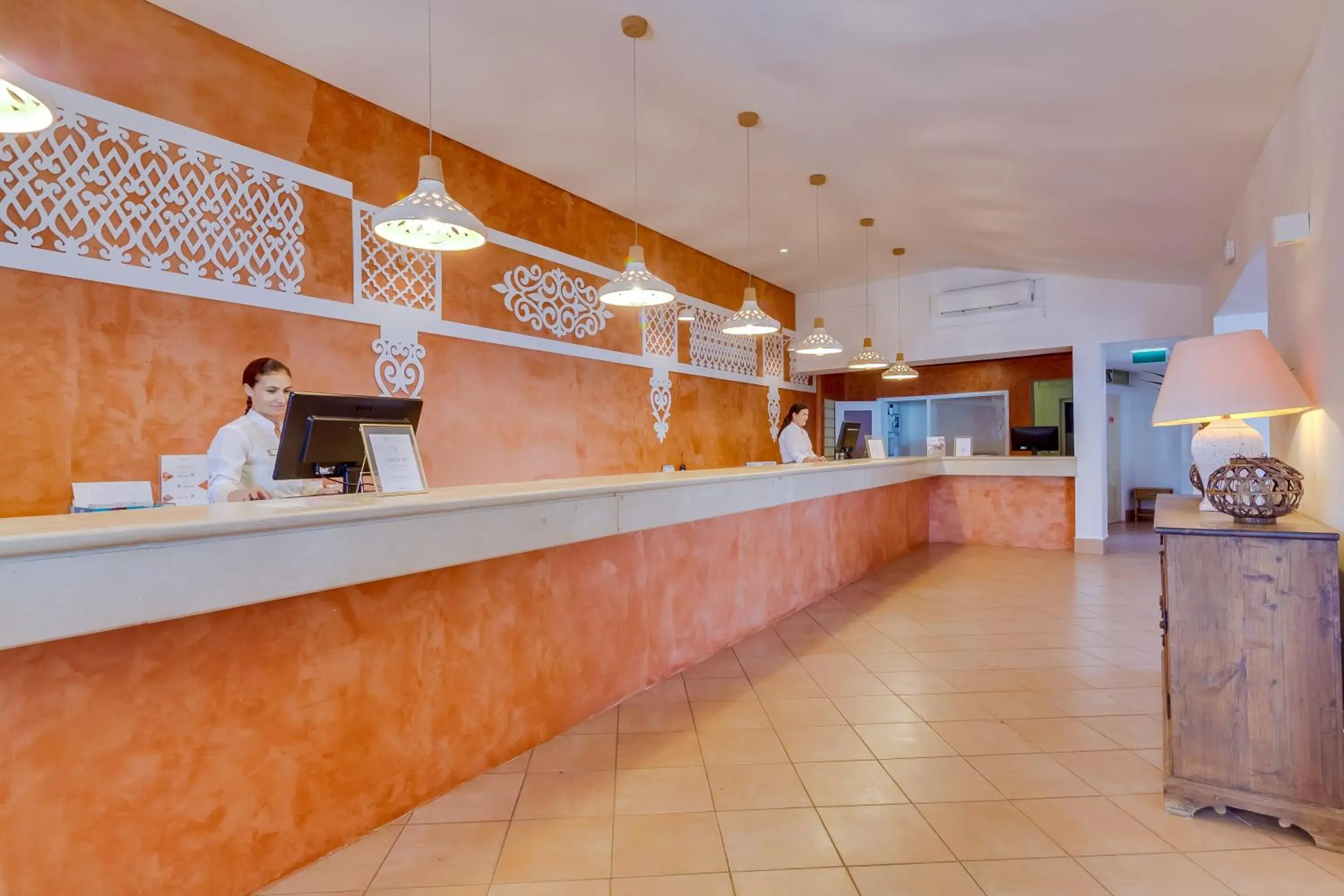 Lobby or reception in Monica Isabel Beach Club Lobby or reception in Monica Isabel Beach Club