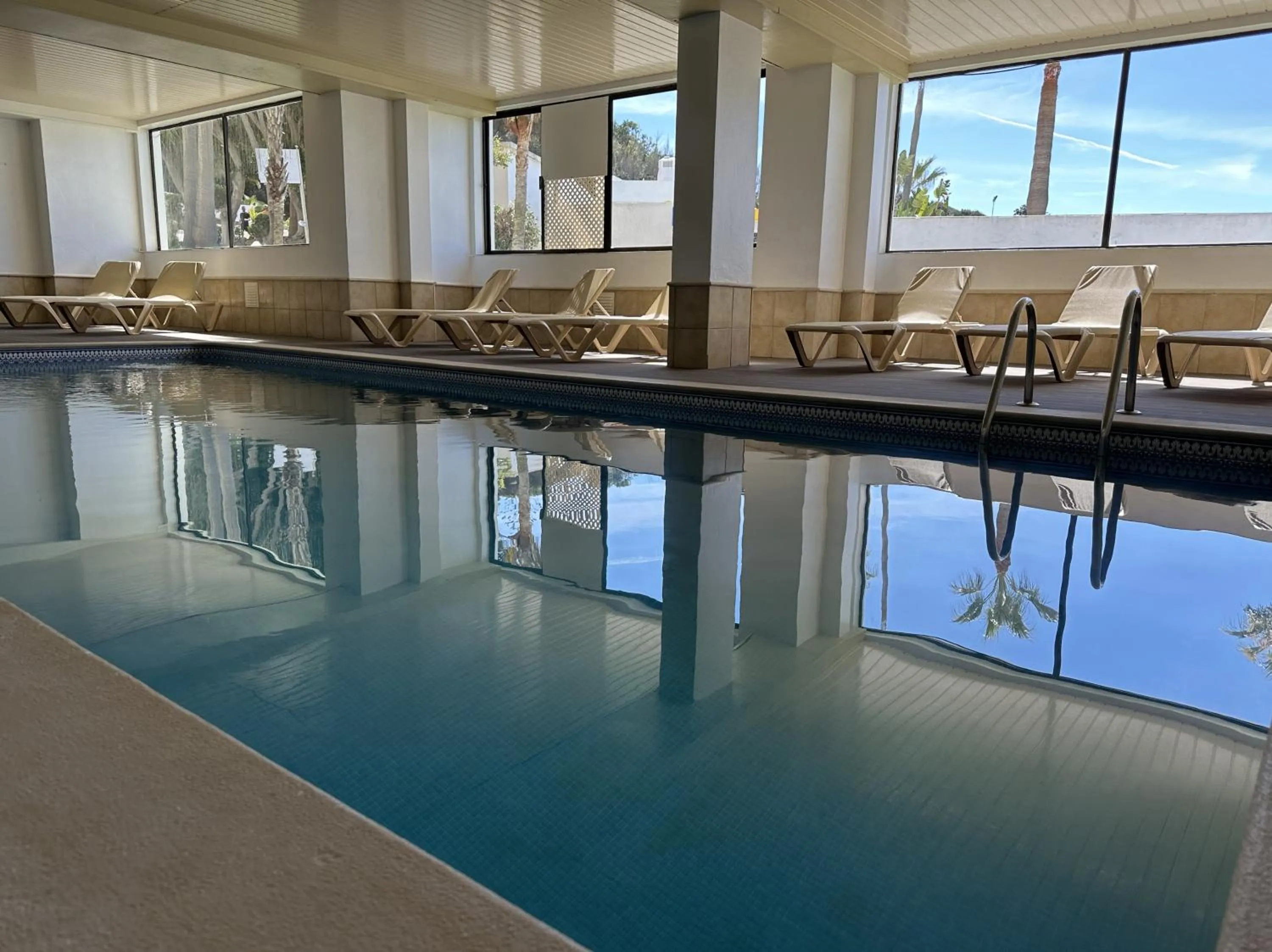 Swimming pool in Monica Isabel Beach Club