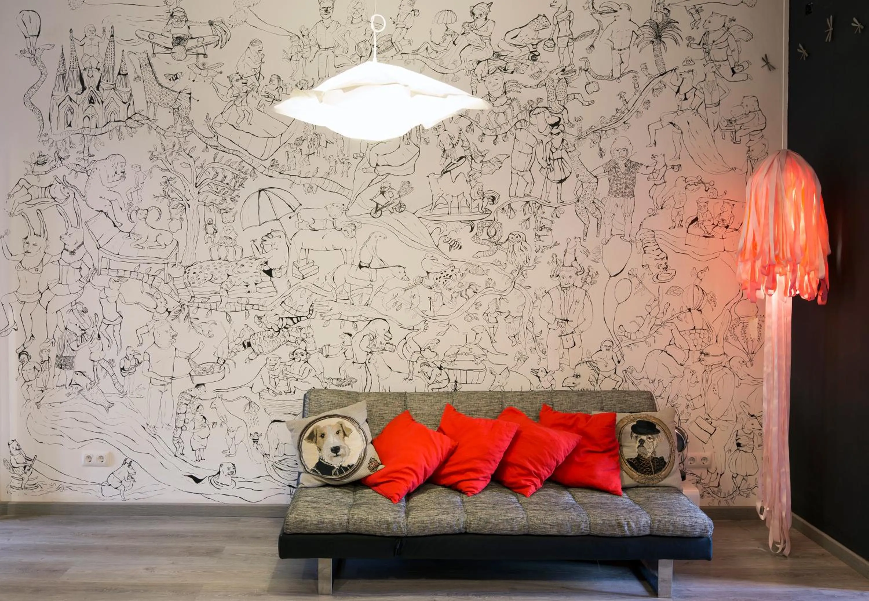 Seating area in ZOOROOMS Boutique Guesthouse