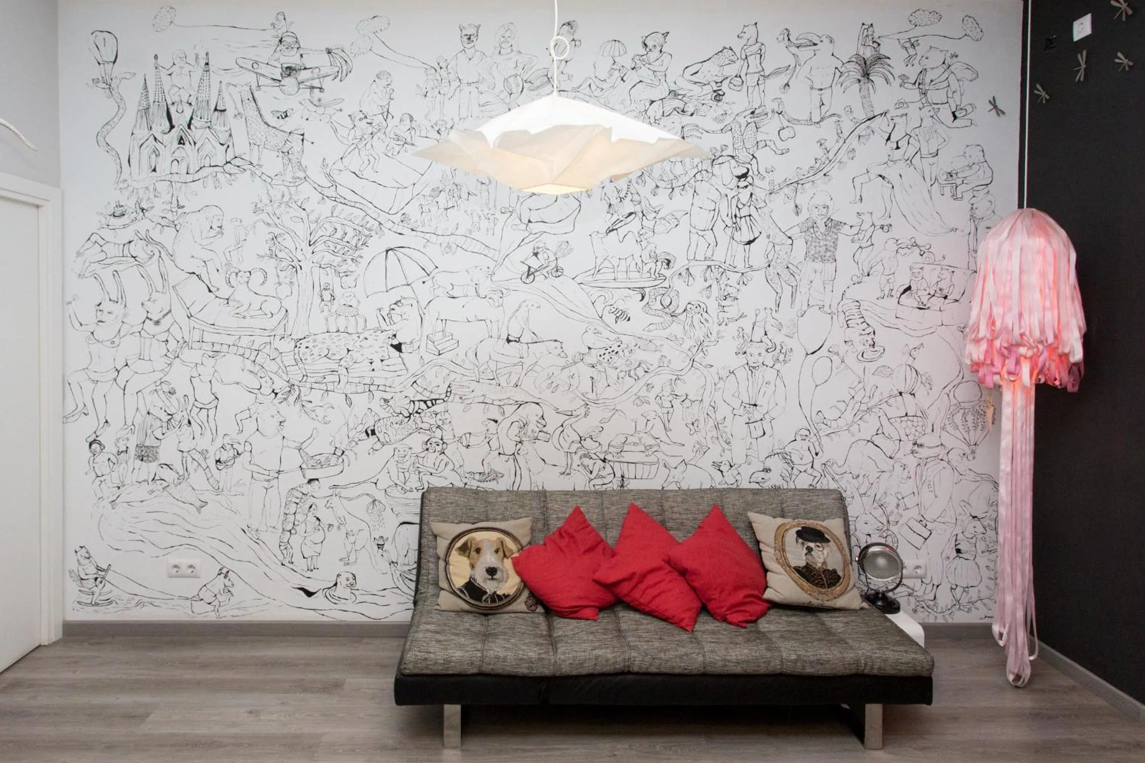 Seating area in ZOOROOMS Boutique Guesthouse