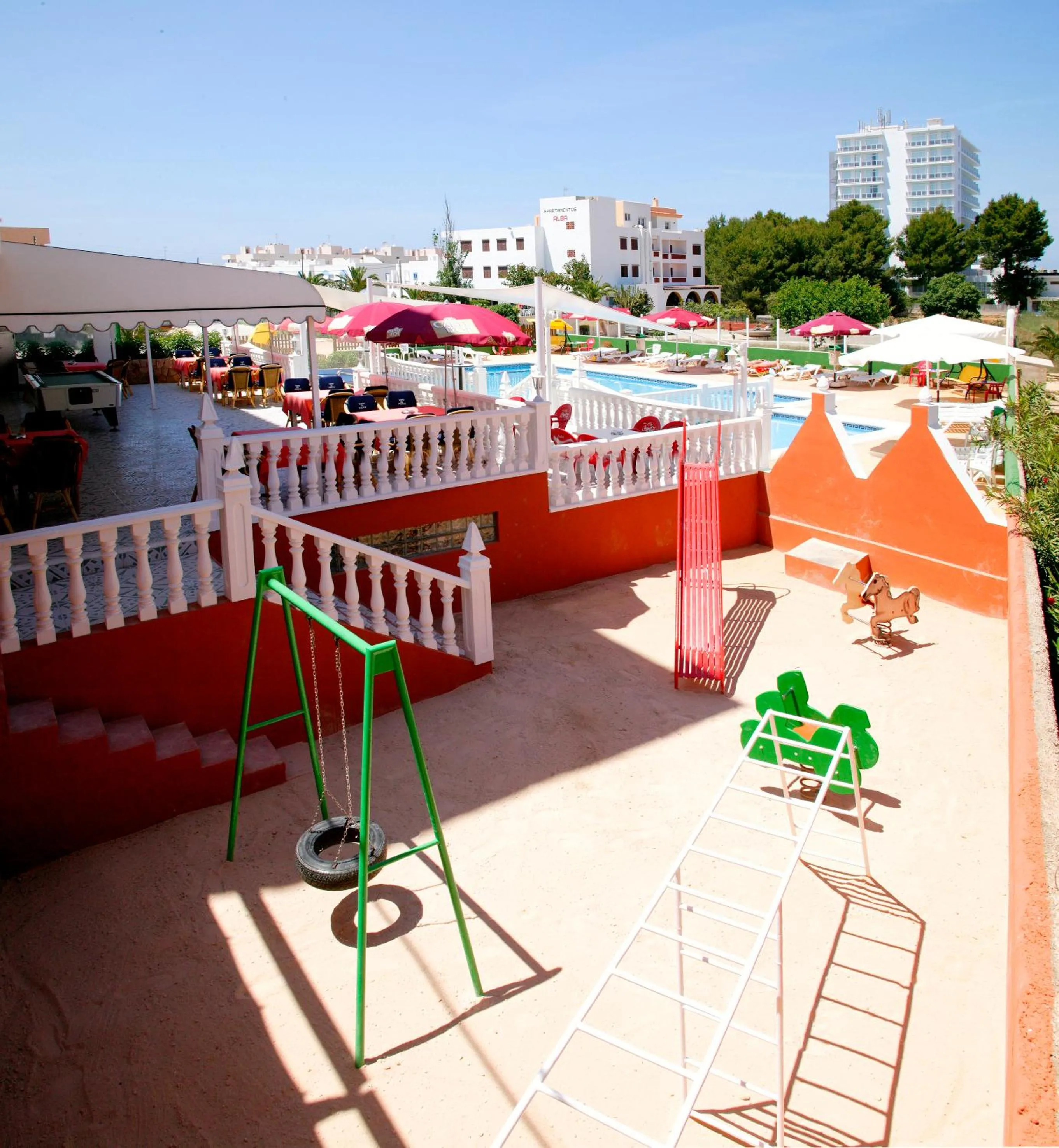Children play ground in Apartamentos Vista al Puerto