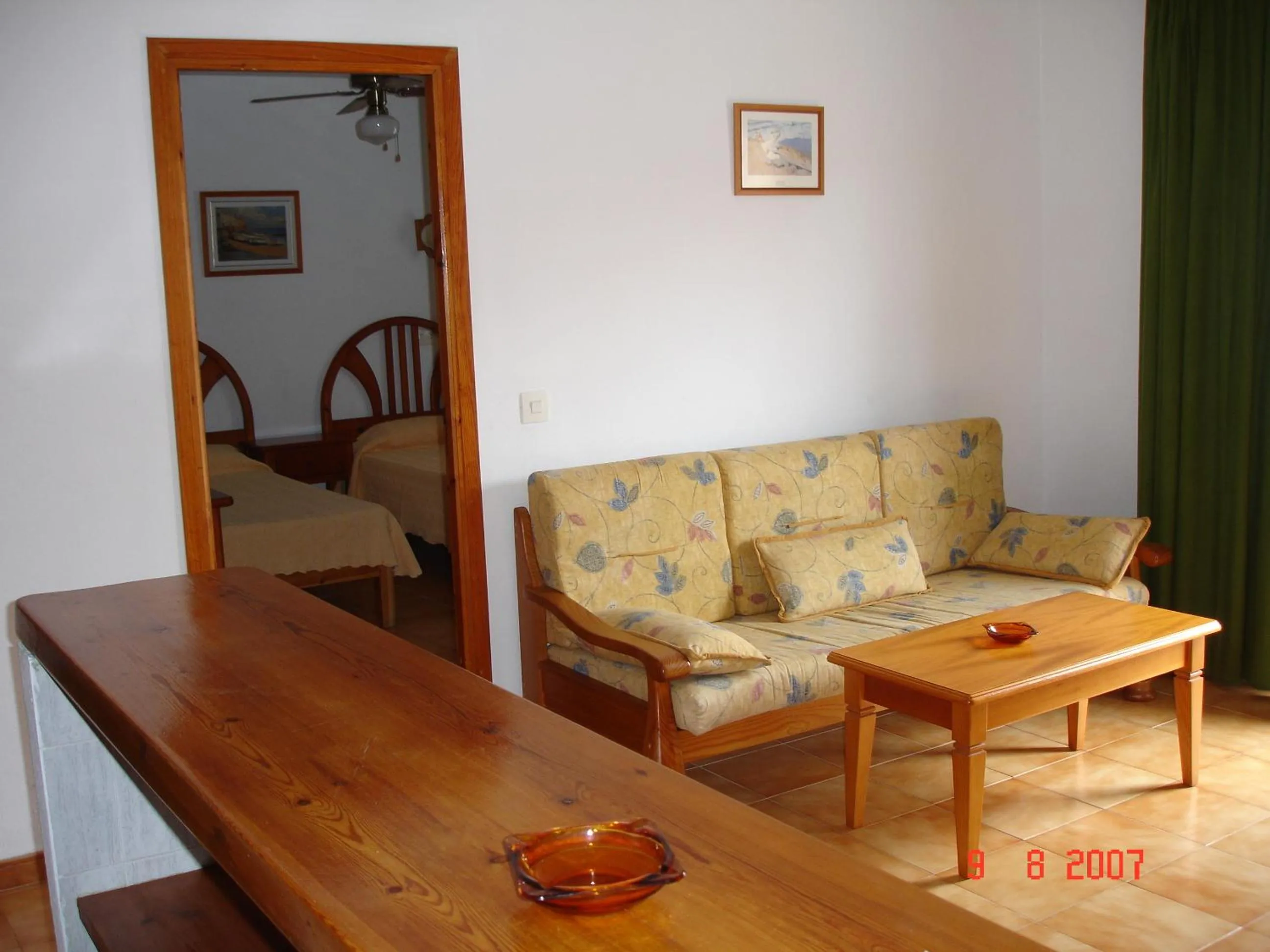 Living room in Apartamentos Vista al Puerto