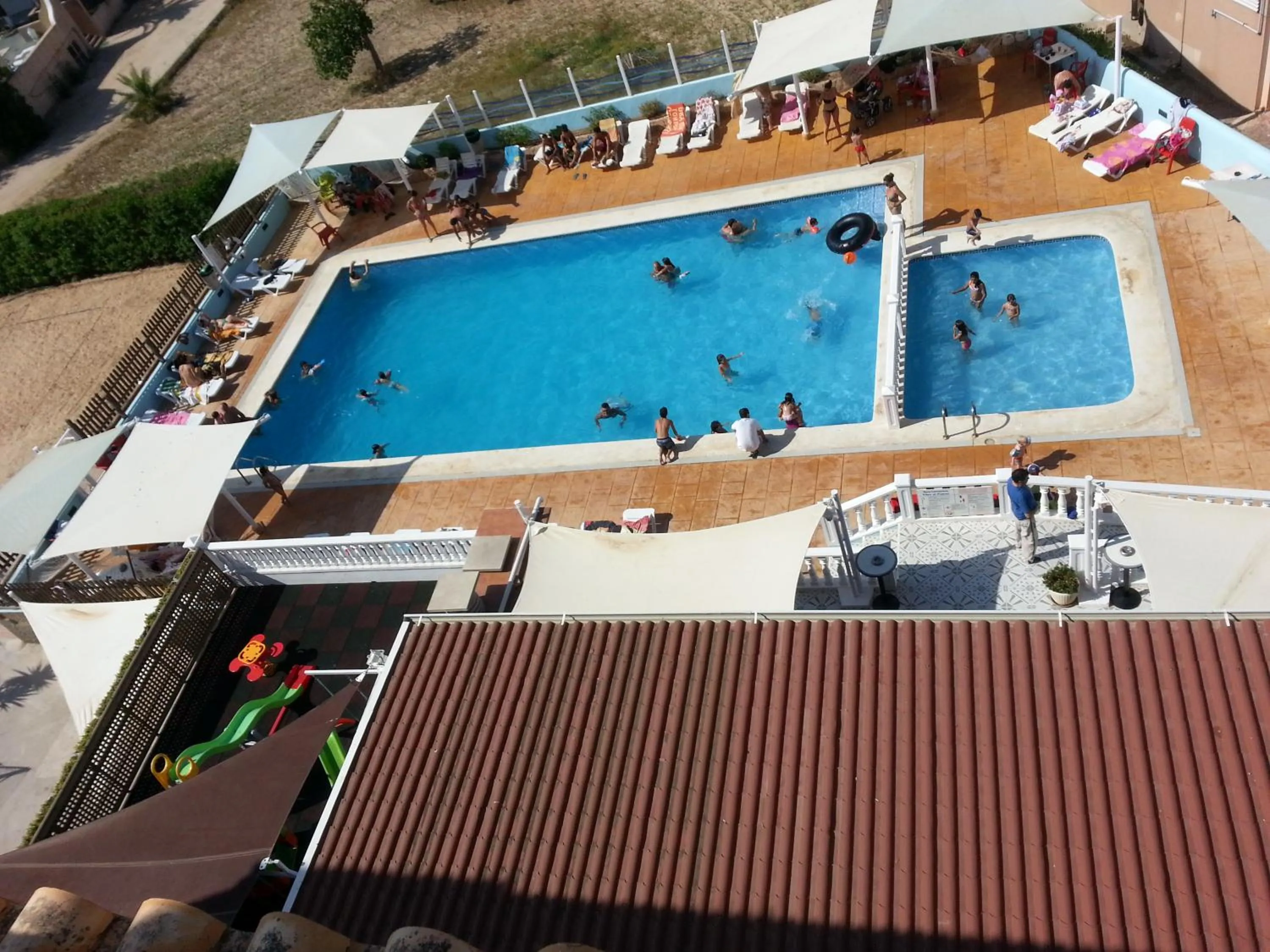 Swimming pool in Apartamentos Vista al Puerto