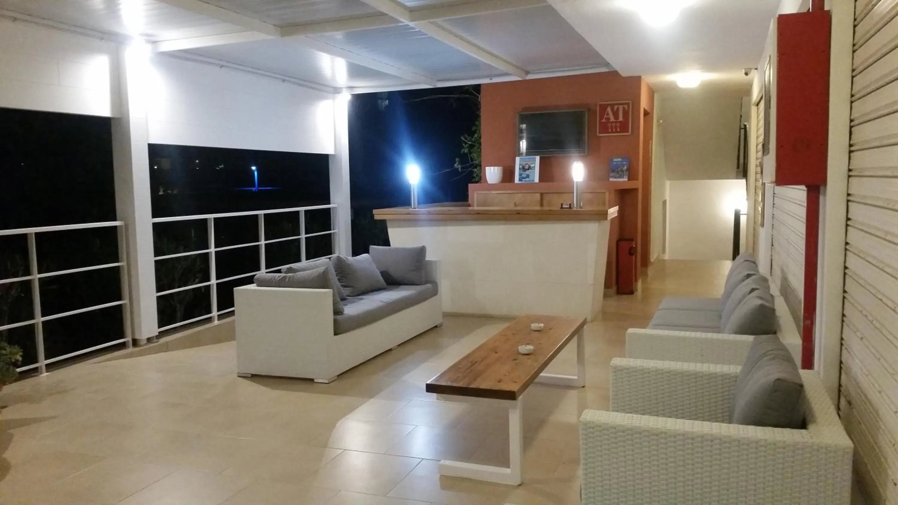 Lobby or reception in Apartamentos Vista al Puerto