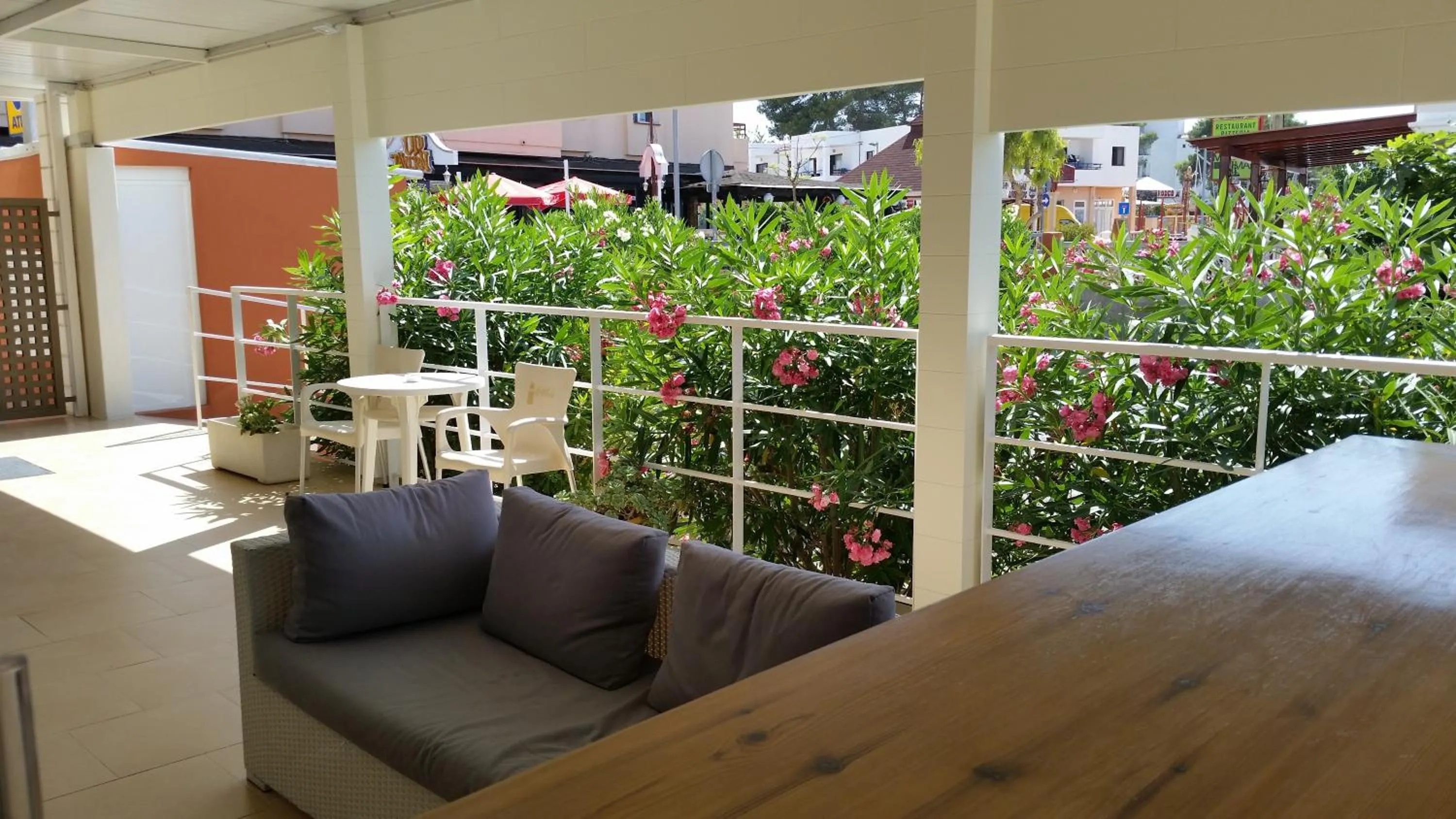 Garden in Apartamentos Vista al Puerto