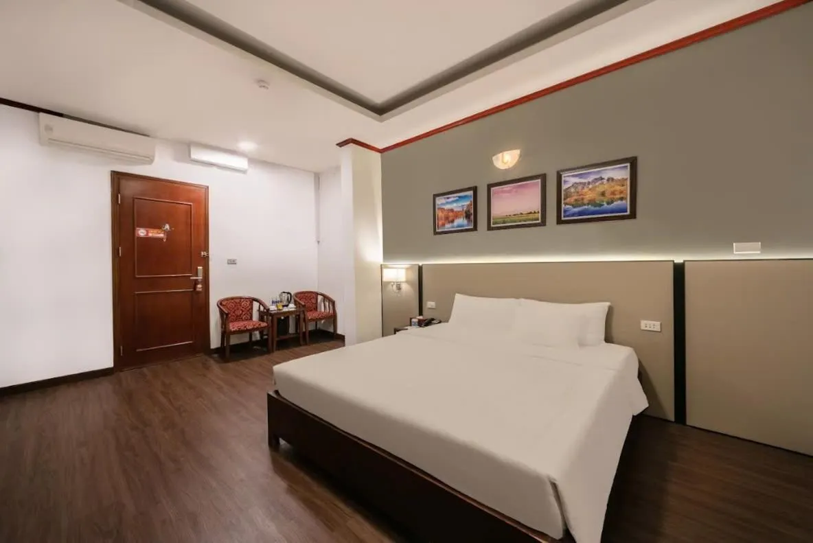 Bed in A25 Hotel - 80 Mai Hắc Đế