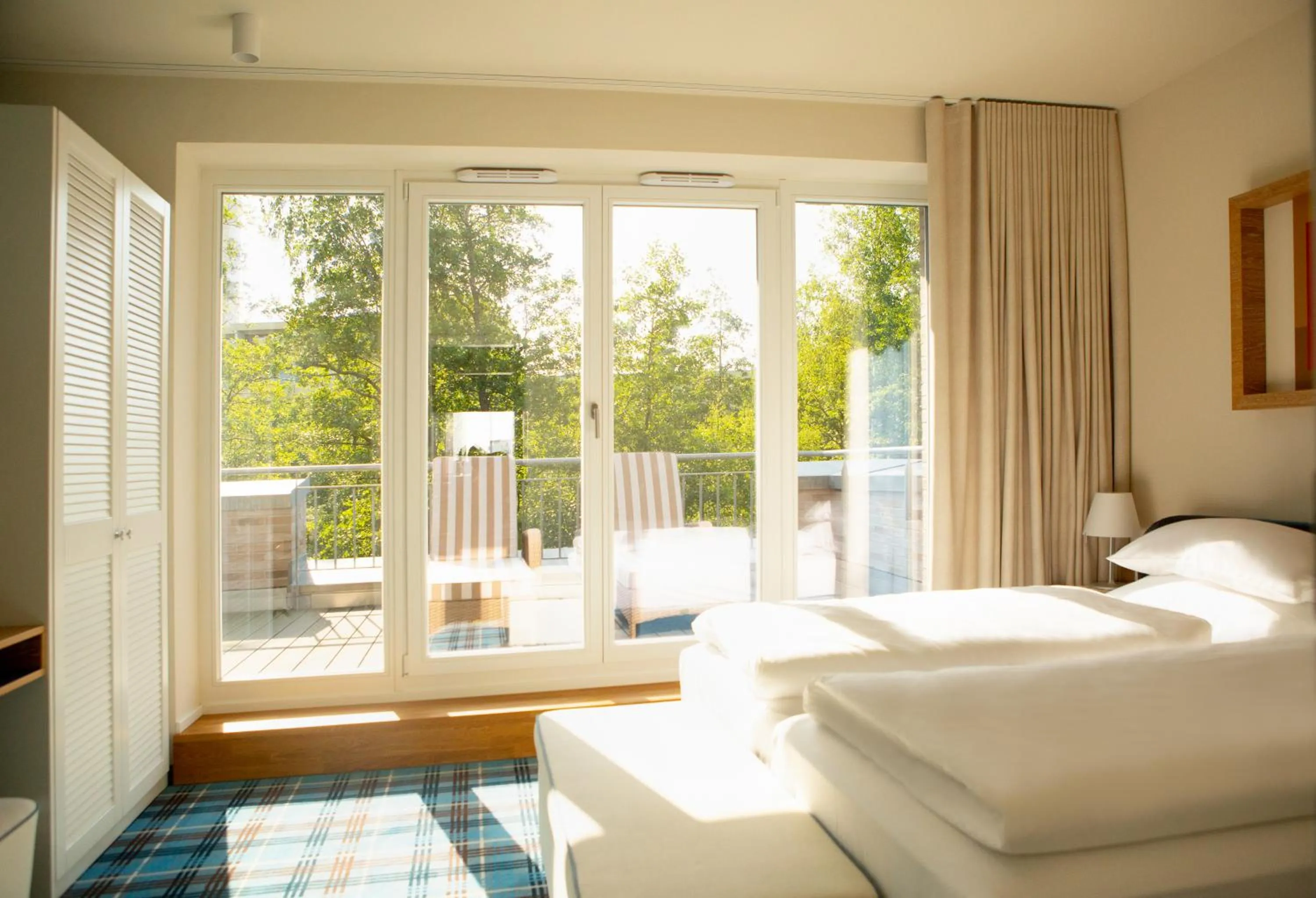 Bed in Aalernhüs hotel & spa