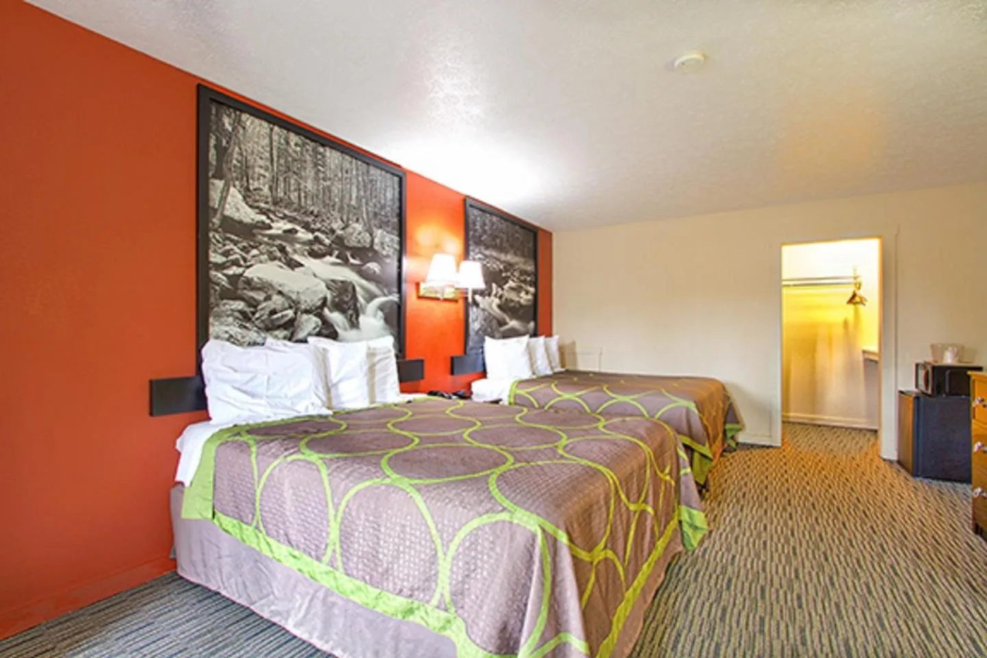 Bed in Super 8 by Wyndham Christiansburg