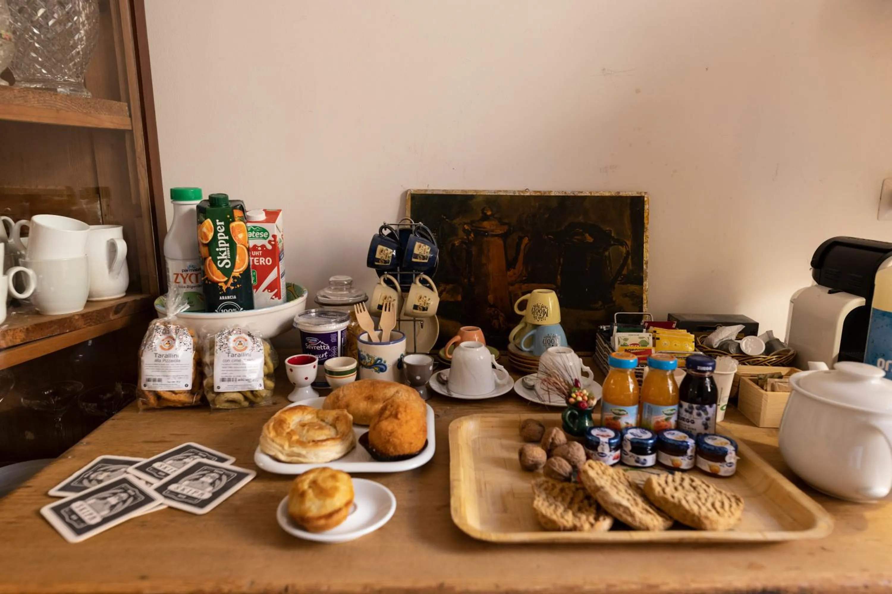 Continental breakfast in Antica Dimora dei Nonni