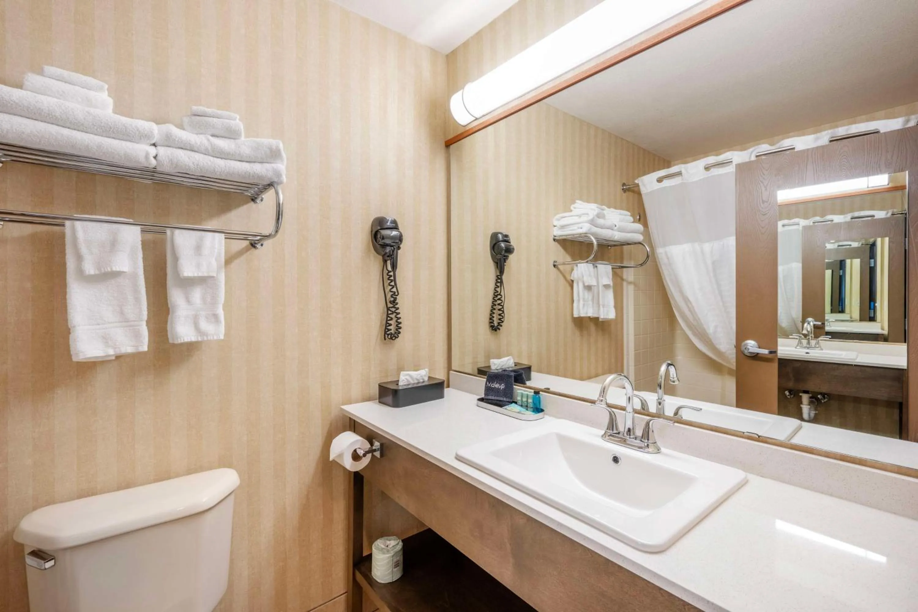 Bathroom in SureStay Plus by Best Western Enterprise