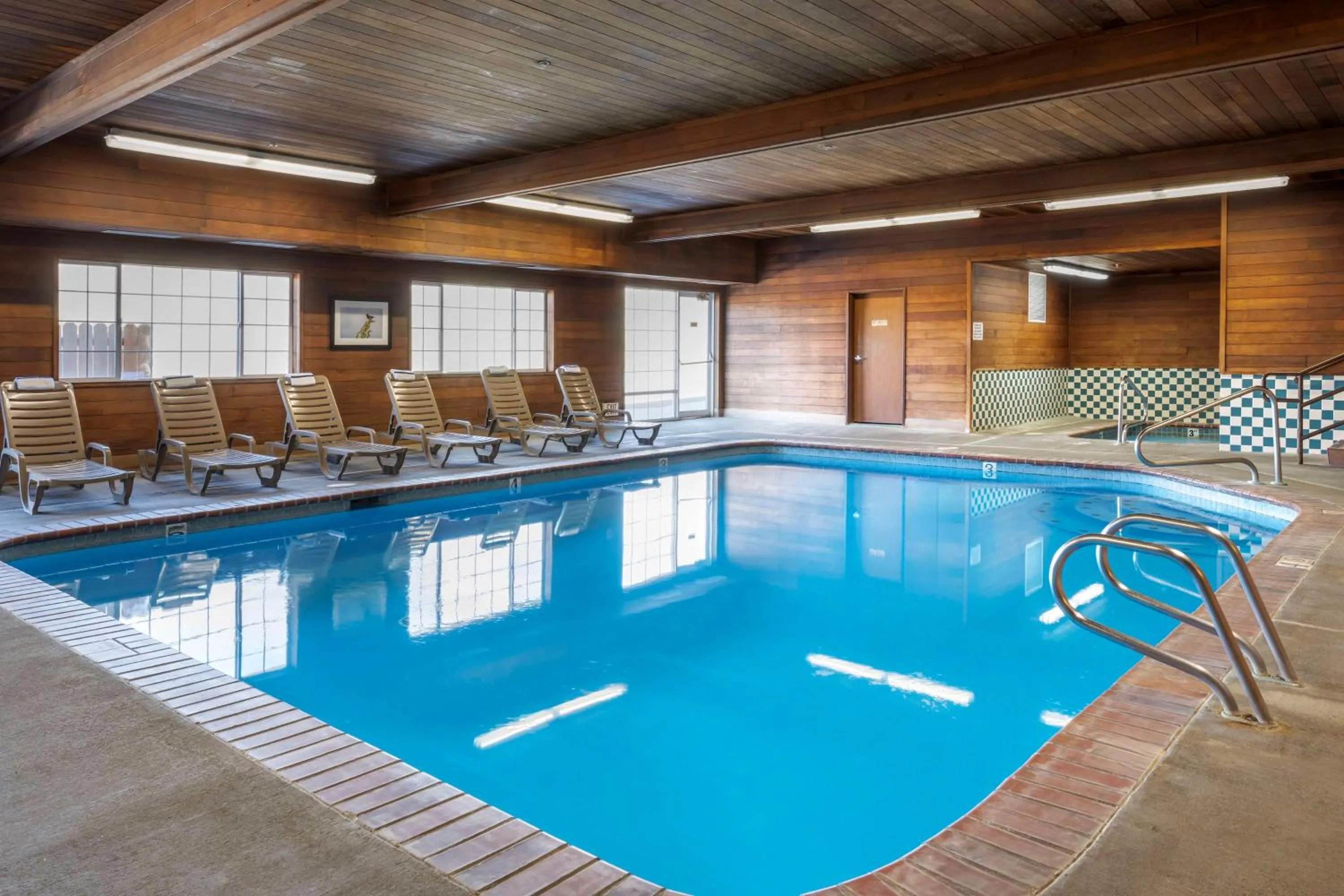 Pool view in SureStay Plus by Best Western Enterprise