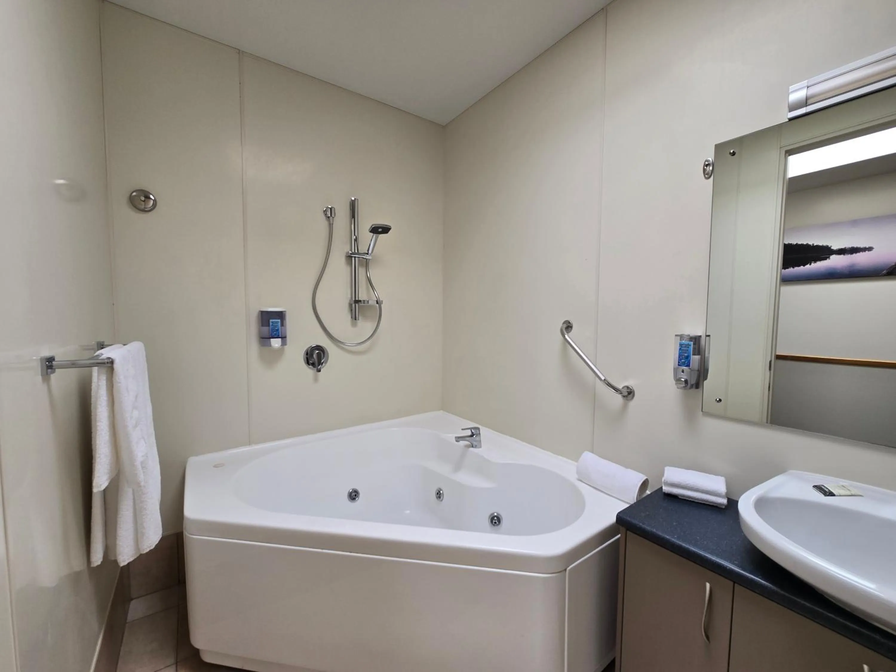 Bathroom in Bluewater Hotel