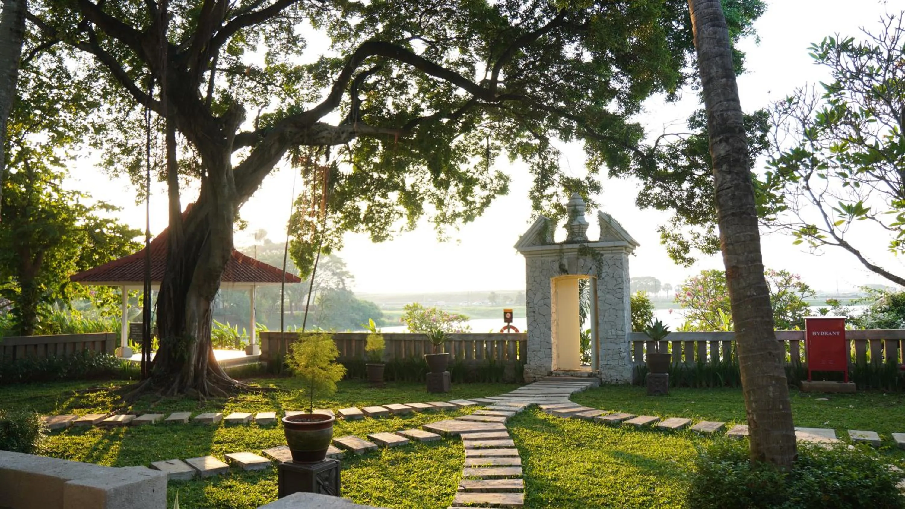 Garden in Sheraton Jakarta Soekarno Hatta Airport