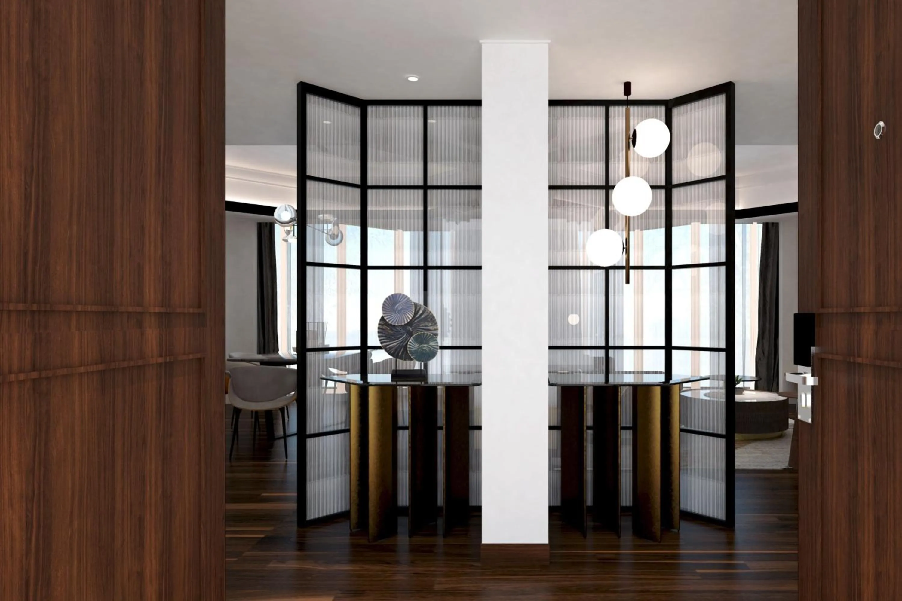 Living room in Sheraton Jakarta Soekarno Hatta Airport