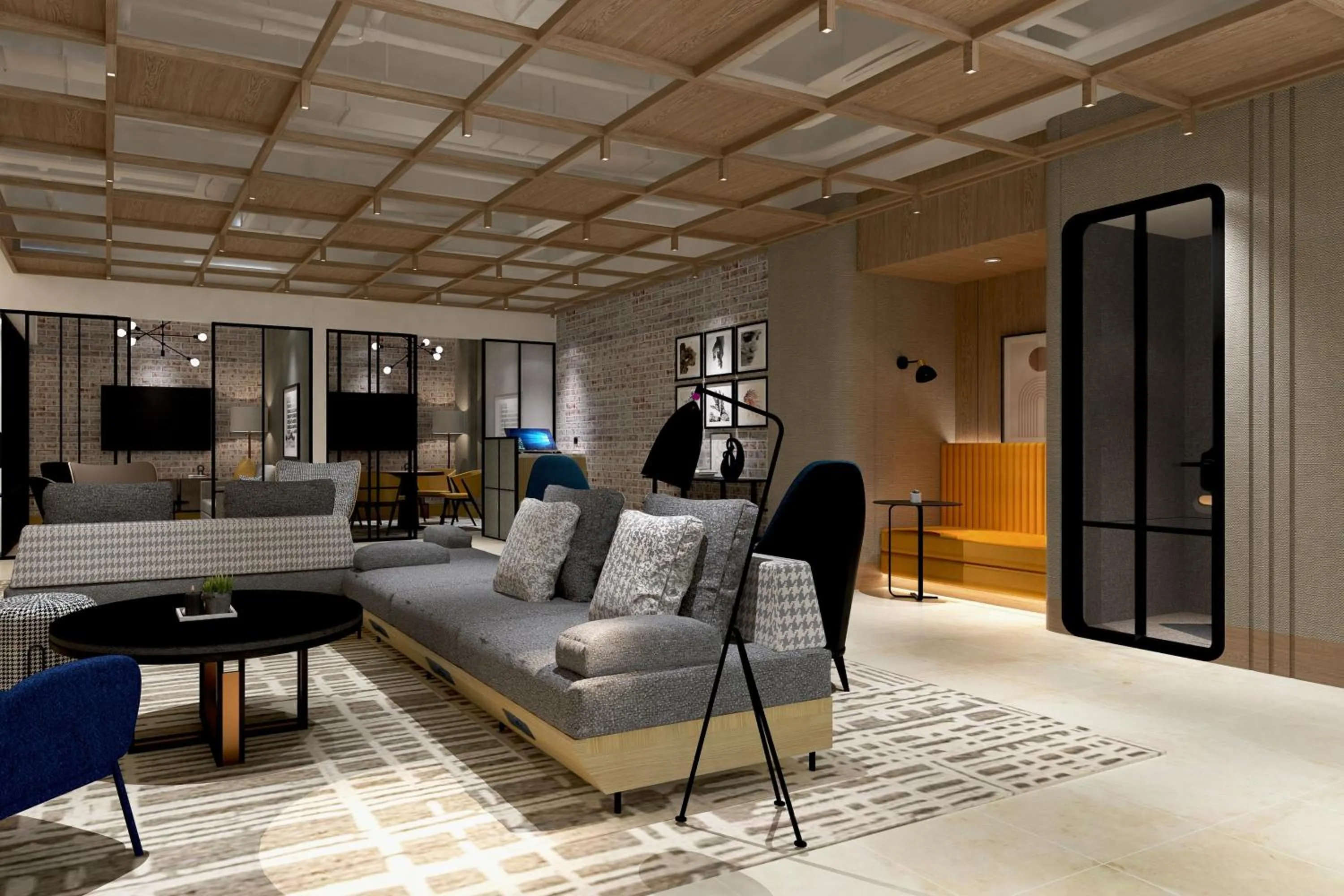 Lobby or reception in Sheraton Jakarta Soekarno Hatta Airport