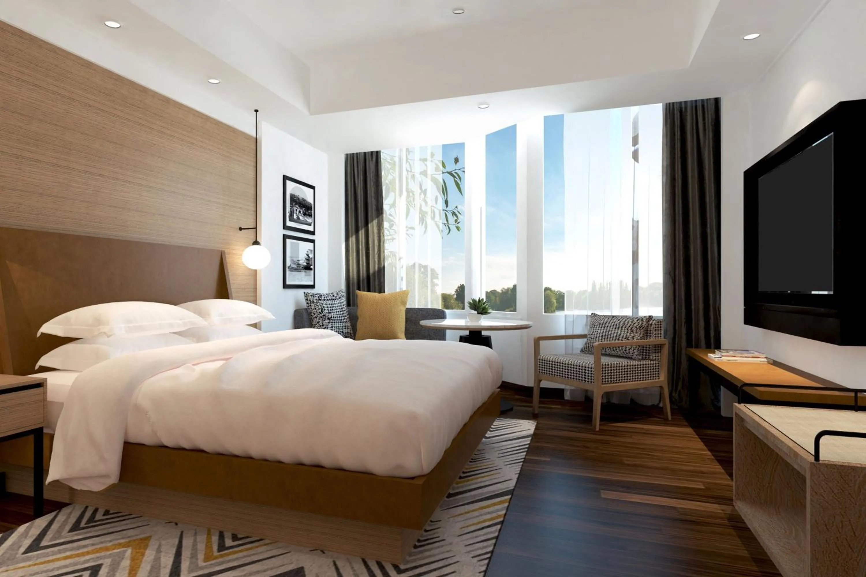 Bedroom, Bed in Sheraton Jakarta Soekarno Hatta Airport