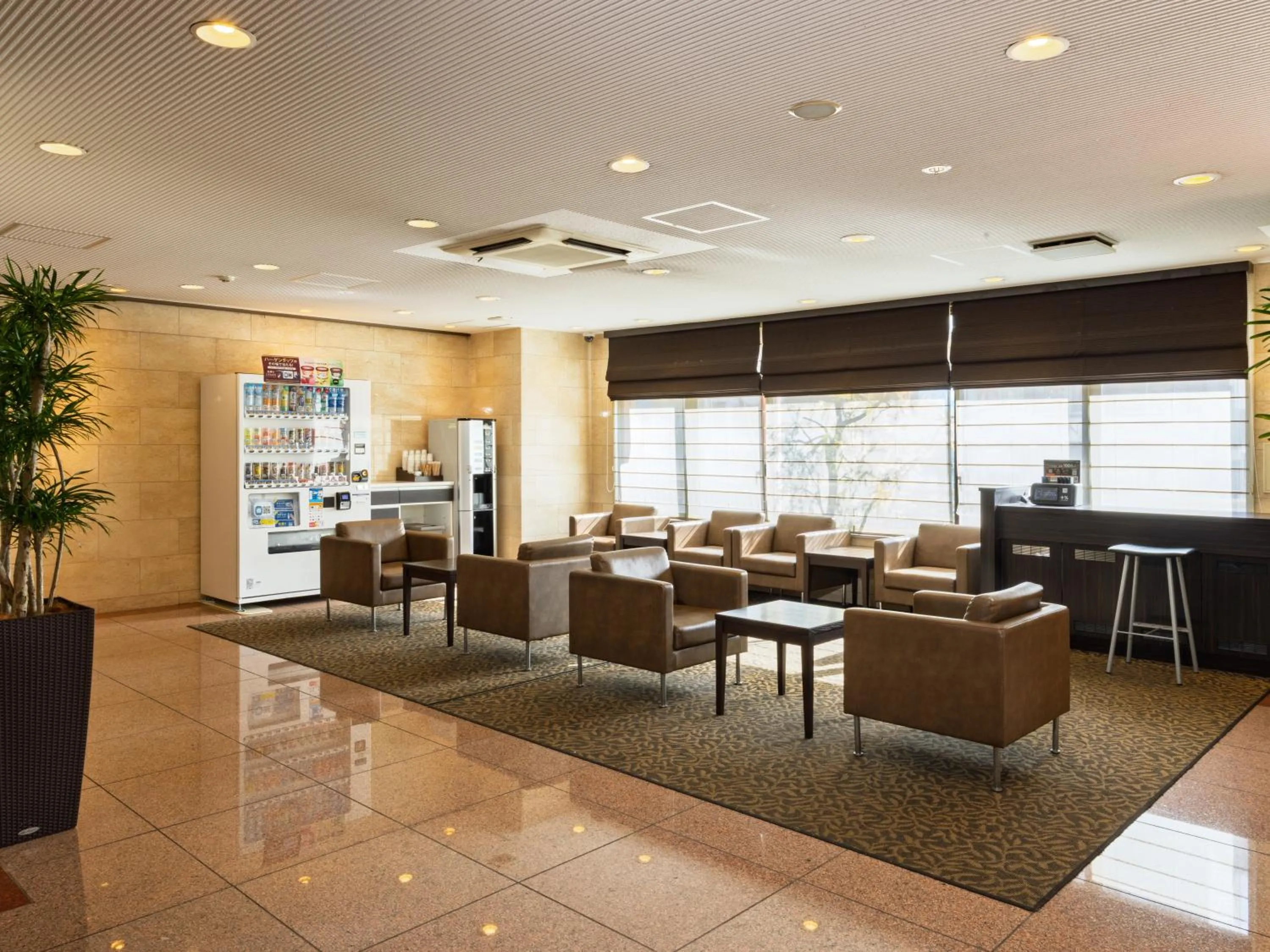 Lobby or reception in Nishitetsu Inn Tenjin