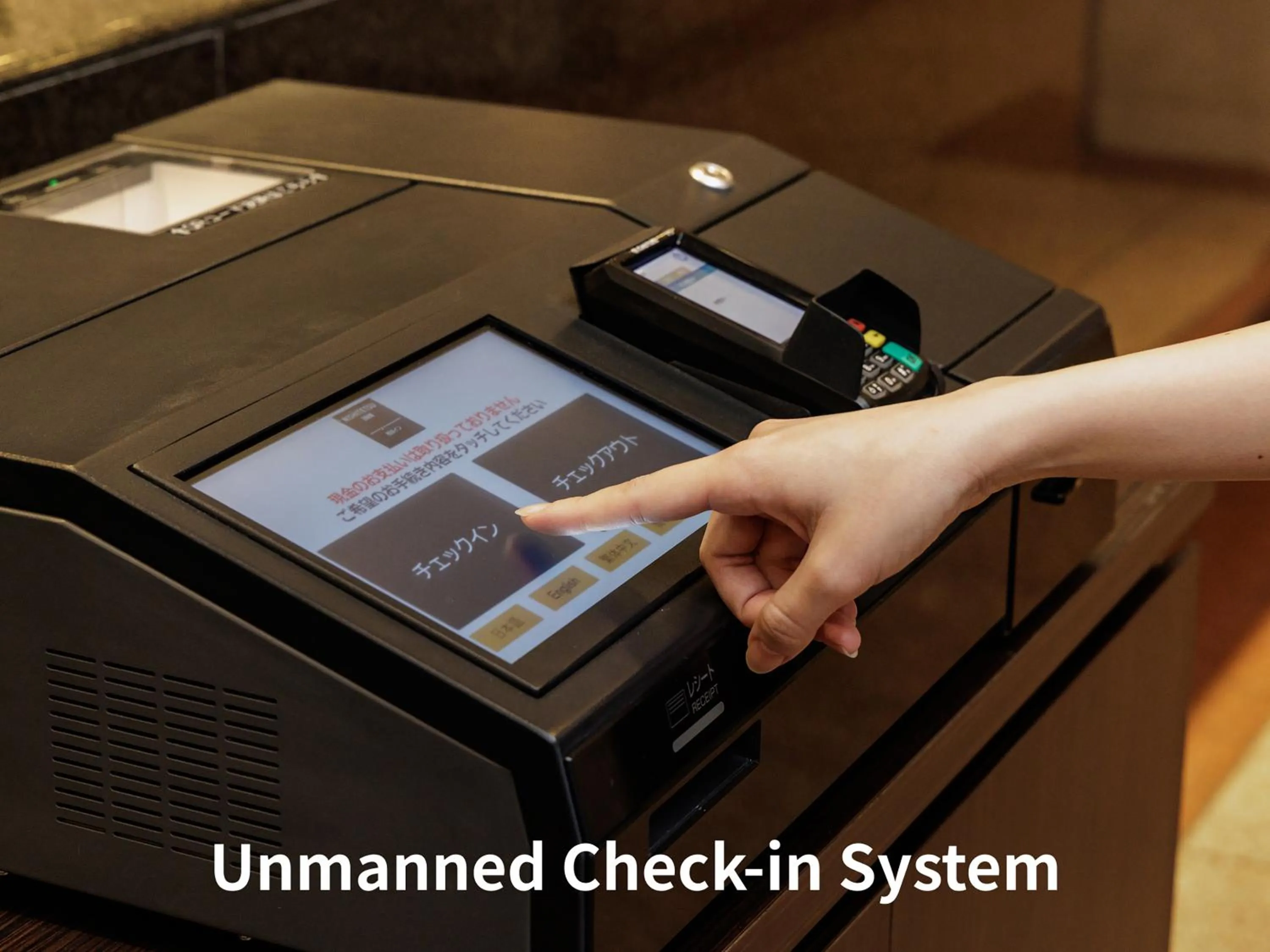 Lobby or reception in Nishitetsu Inn Tenjin