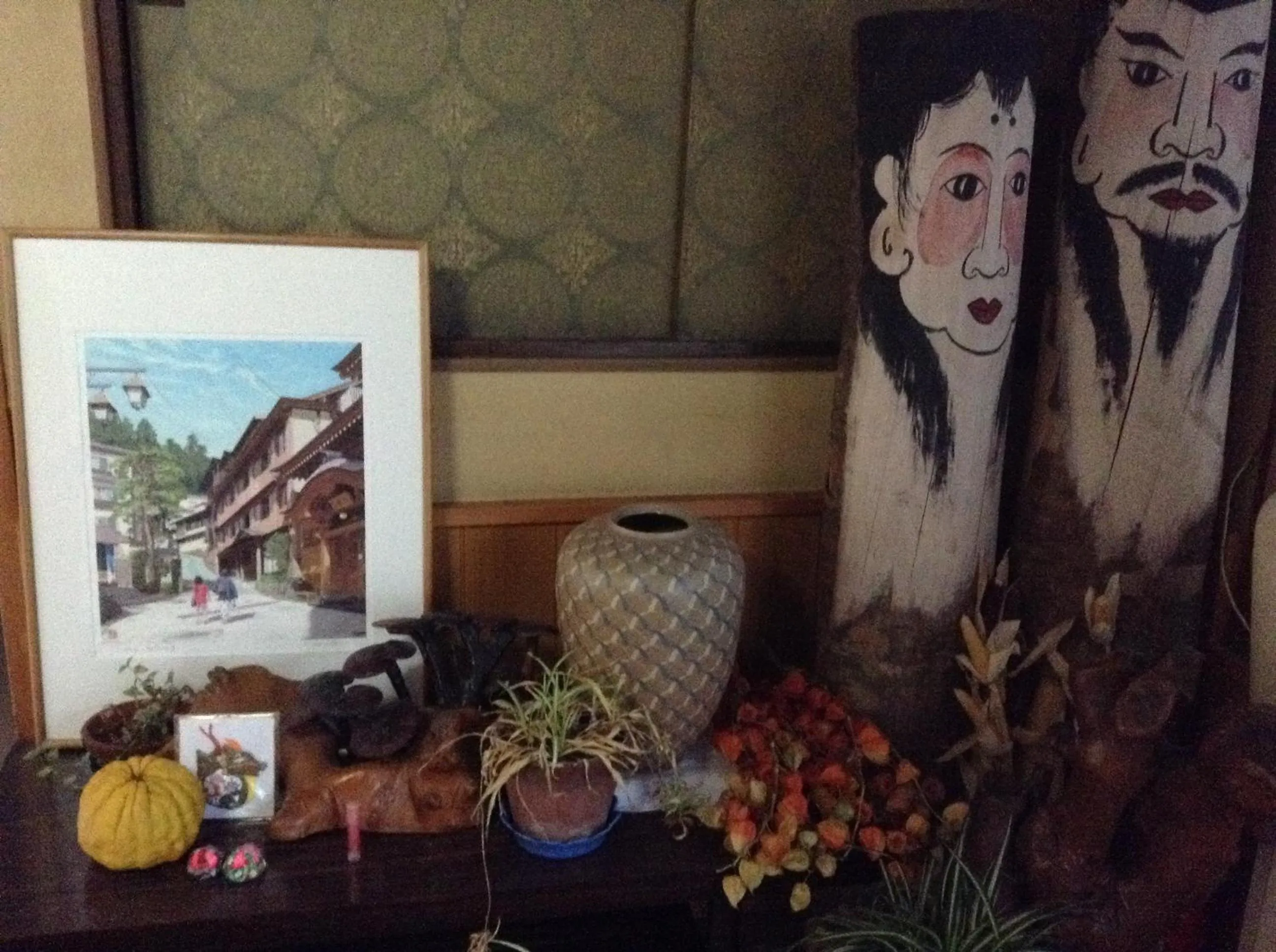 Decorative detail in Chitosekan