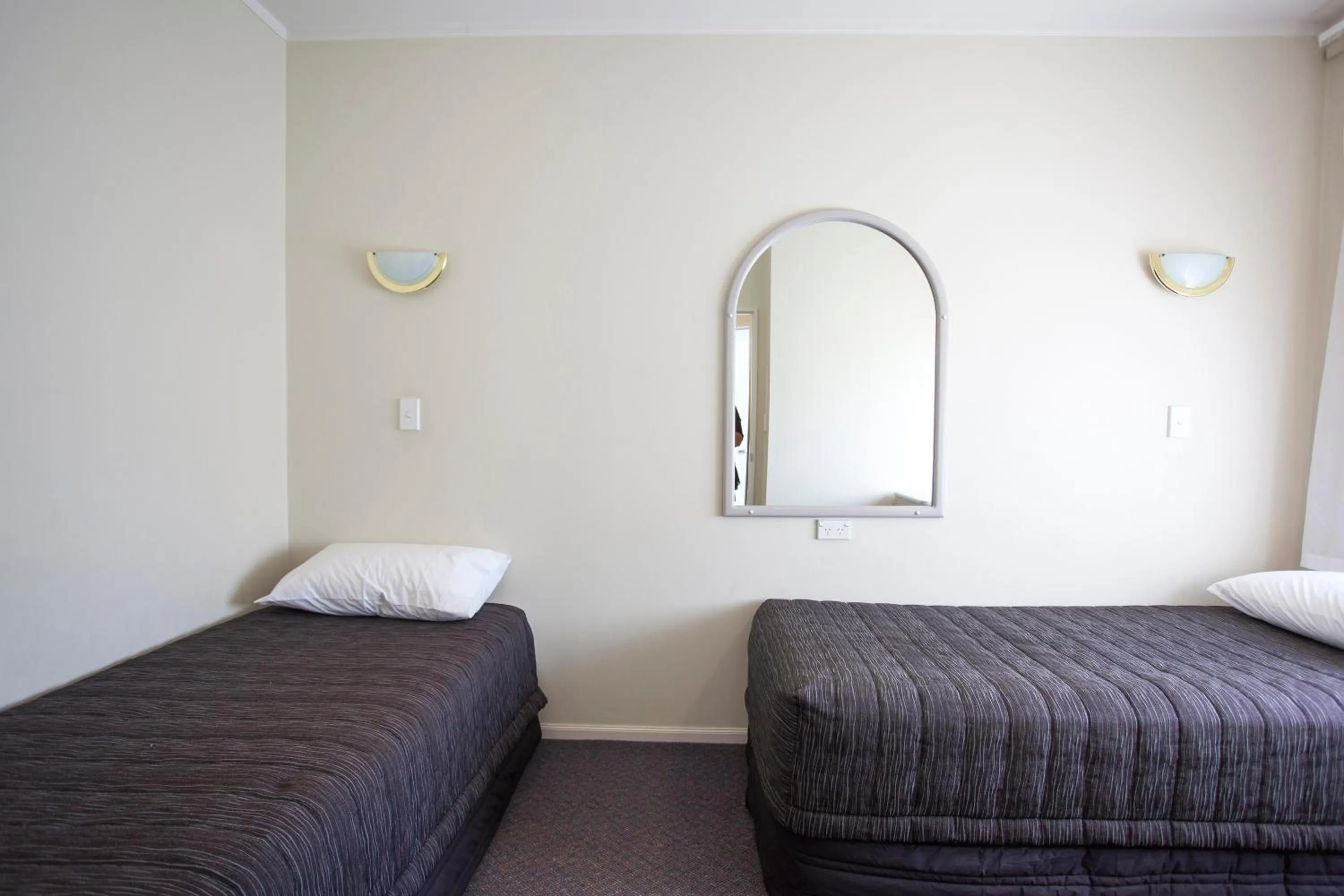 Bedroom, Bed in Te Mata Lodge