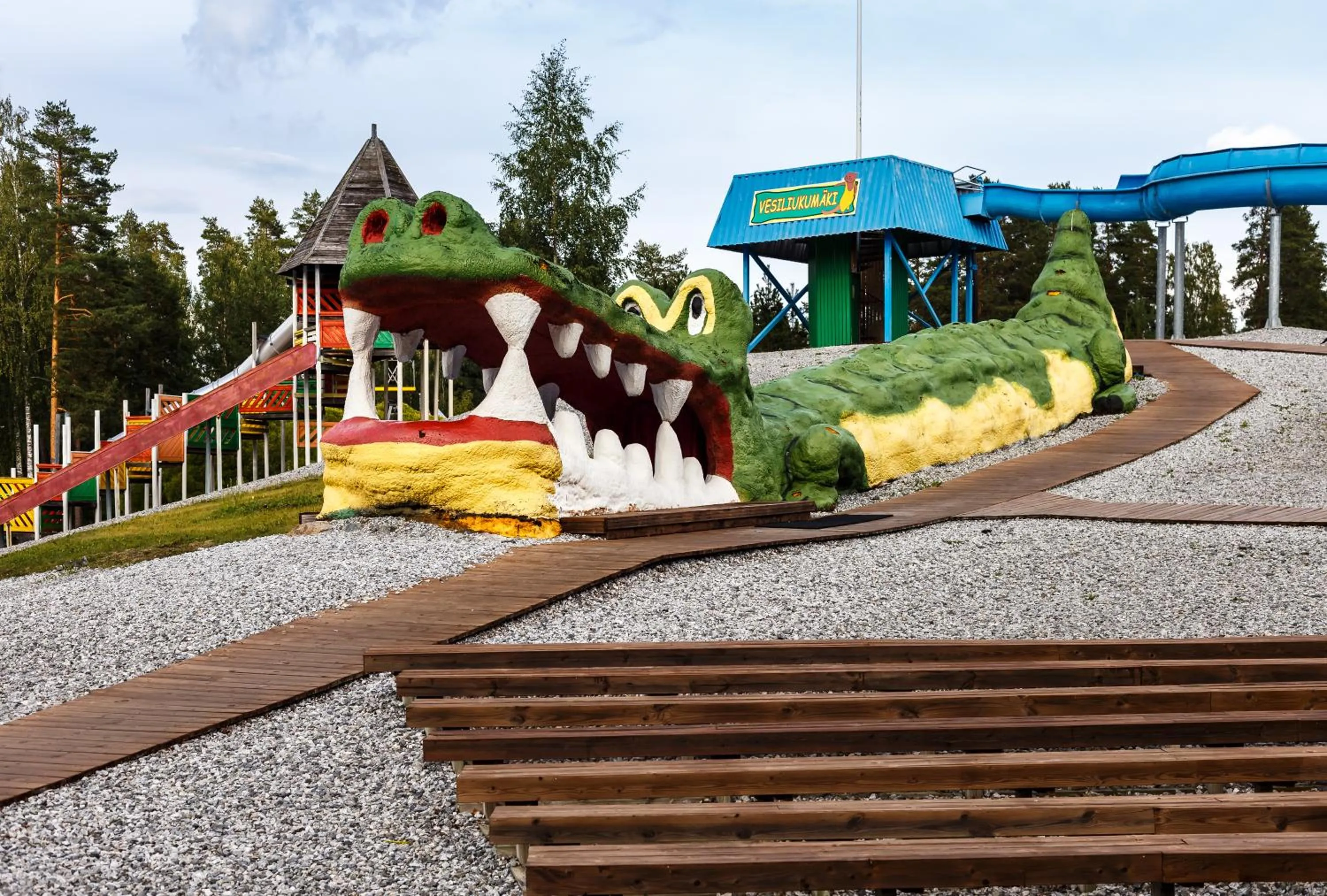 Children play ground in Punkaharju Resort
