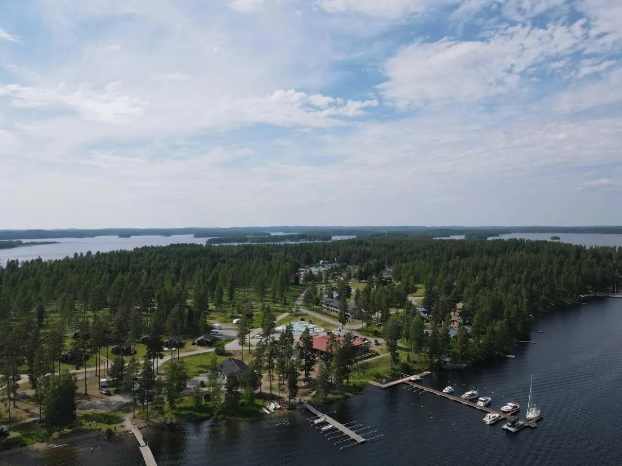 Natural landscape in Punkaharju Resort