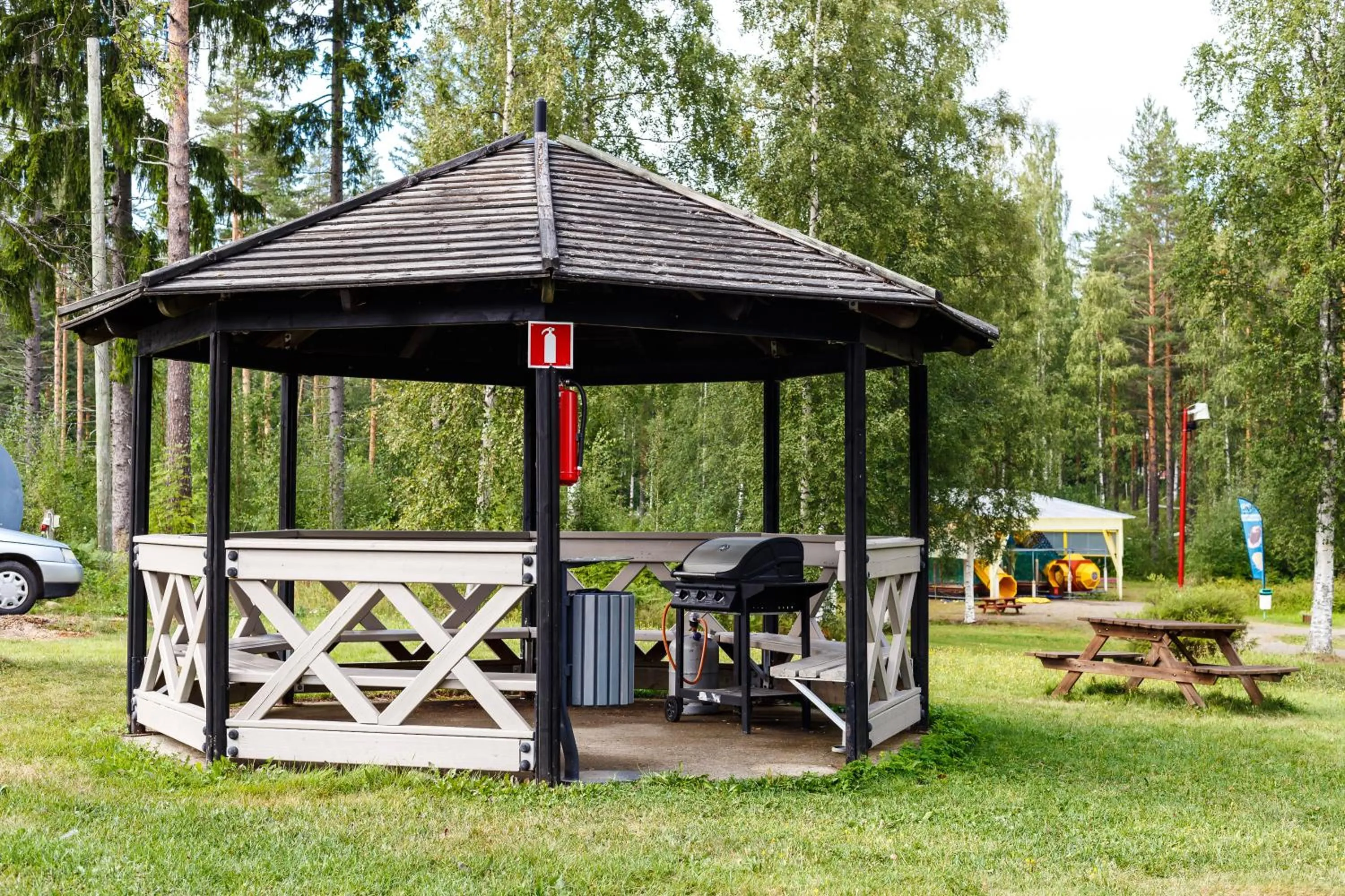 BBQ facilities in Punkaharju Resort