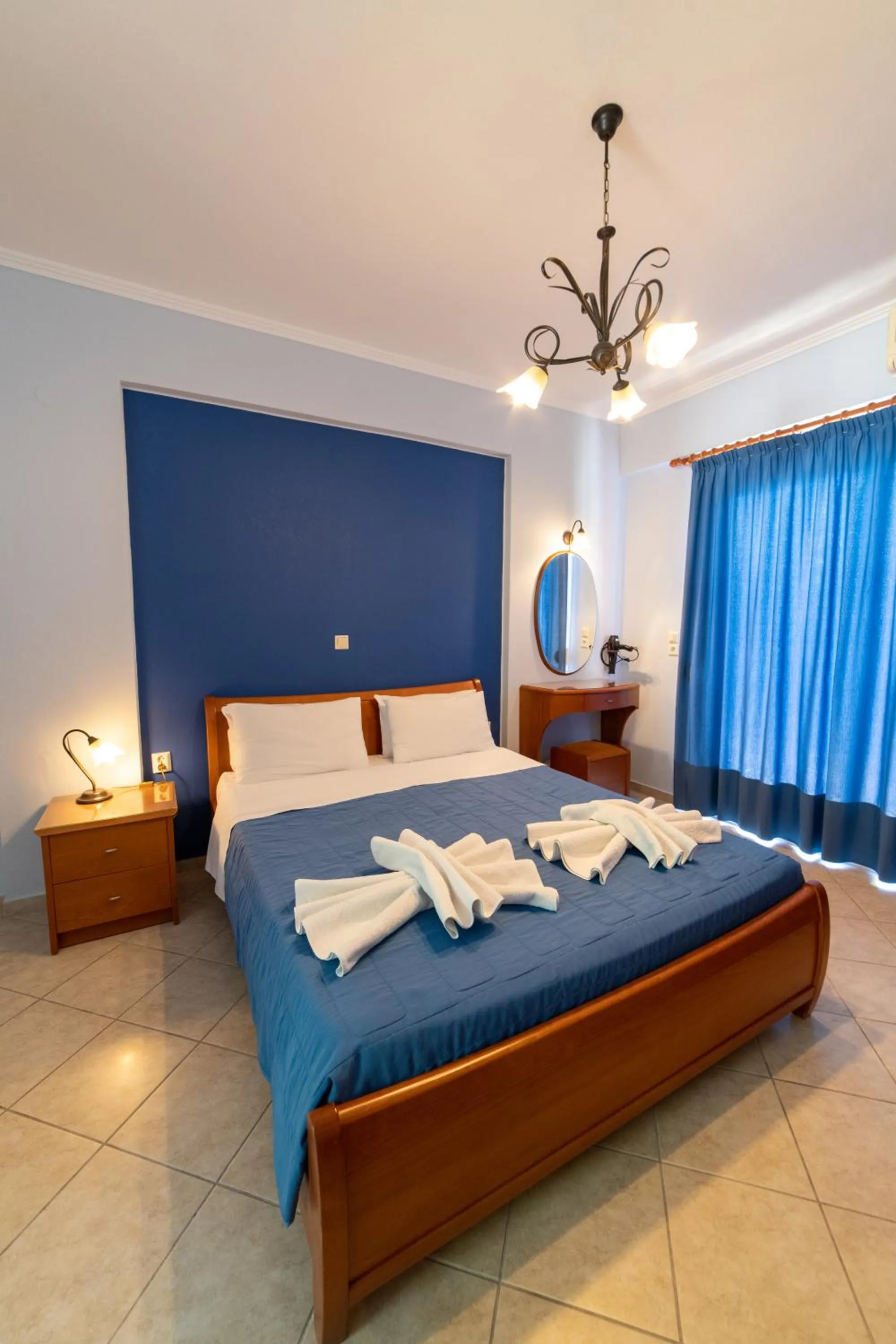 Bedroom, Bed in Studio Konstantinos