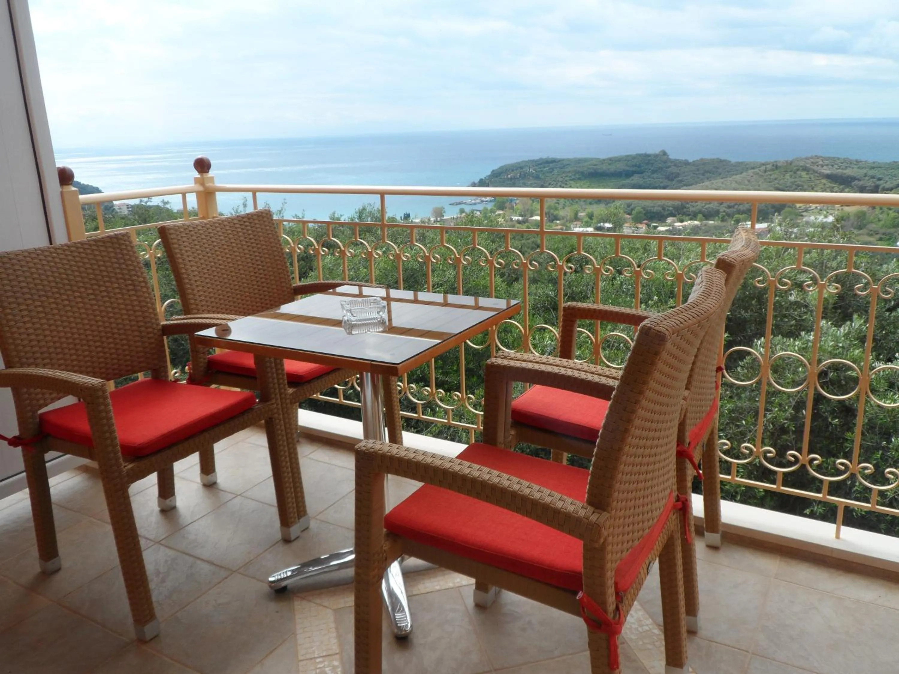 Balcony/Terrace in Studio Konstantinos