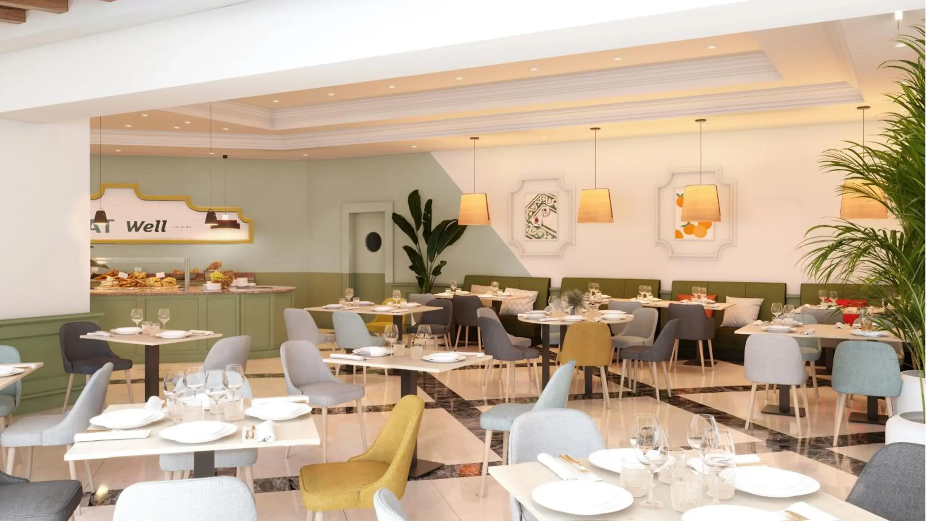 Restaurant/places to eat in Real Bellavista Hotel & Spa Restaurant/places to eat in Real Bellavista Hotel & Spa