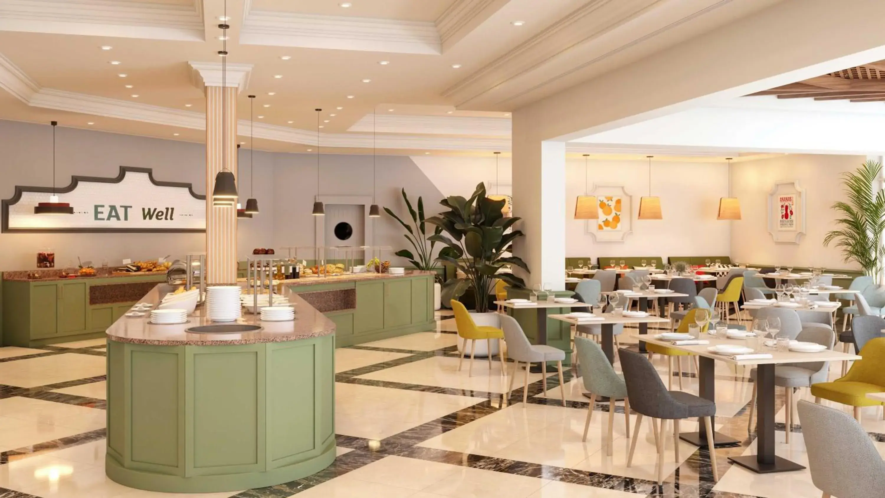 Restaurant/places to eat in Real Bellavista Hotel & Spa Restaurant/places to eat in Real Bellavista Hotel & Spa