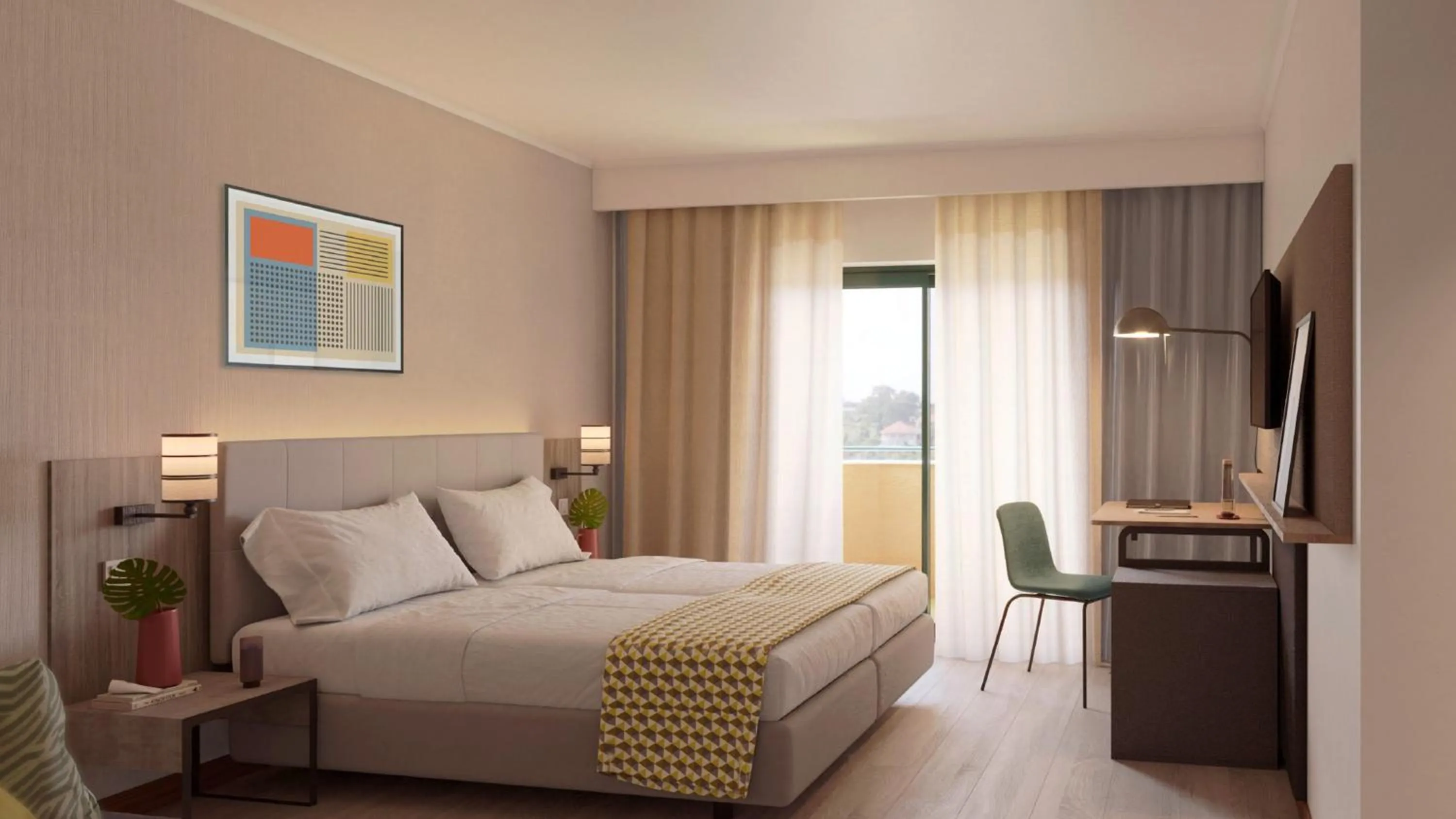 Photo of the whole room, Bed in Holiday Inn Algarve Albufeira by IHG