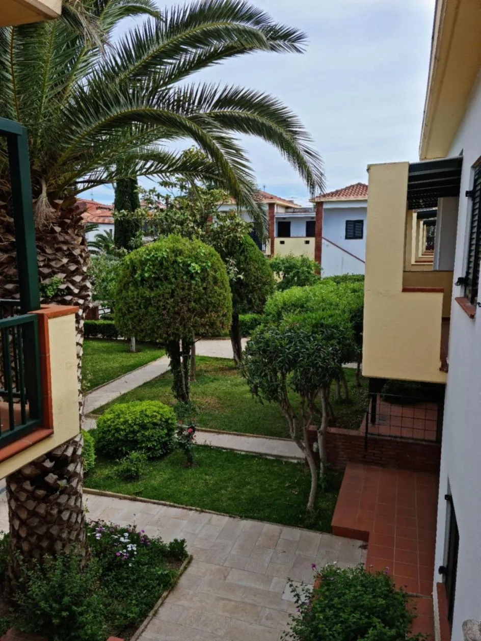 Inner courtyard view in Elia Apartments