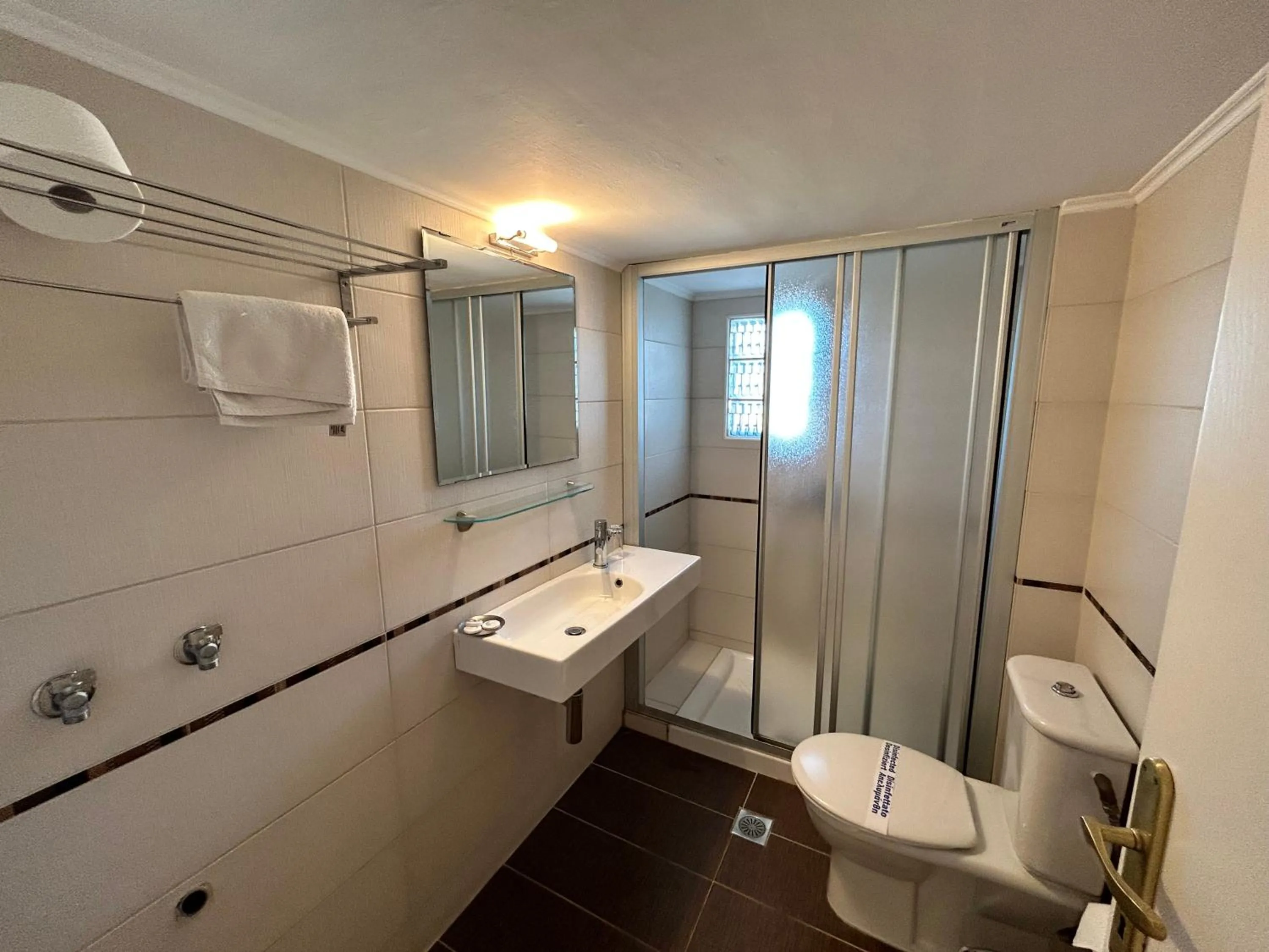 Shower in Elia Apartments