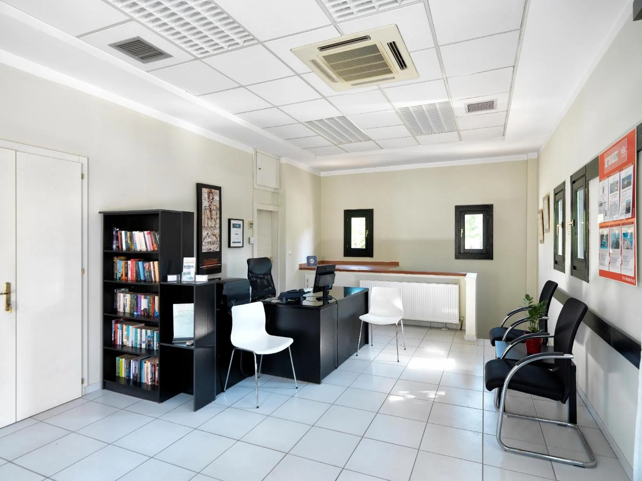 Library in Elia Apartments