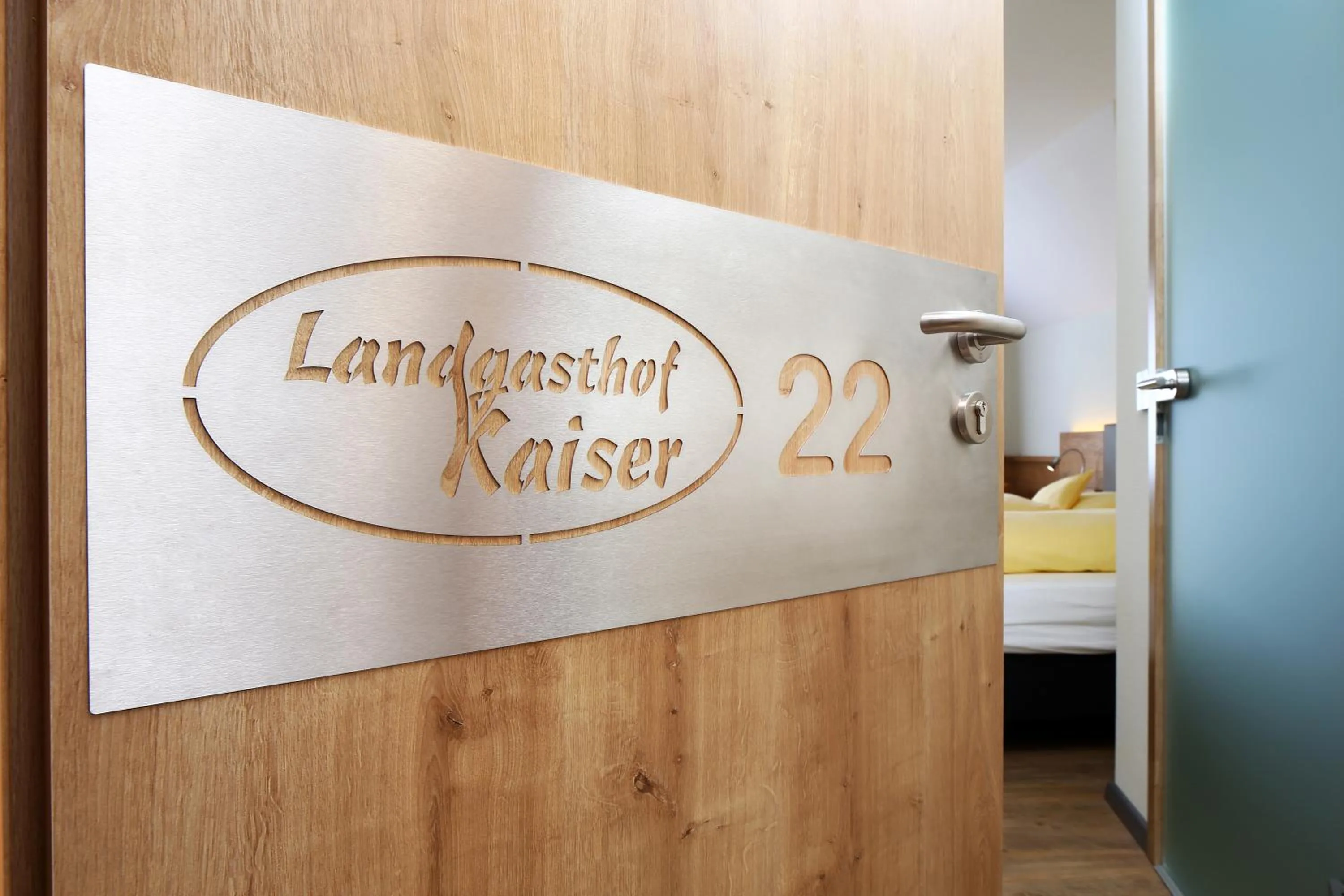 Decorative detail in Landgasthof Kaiser