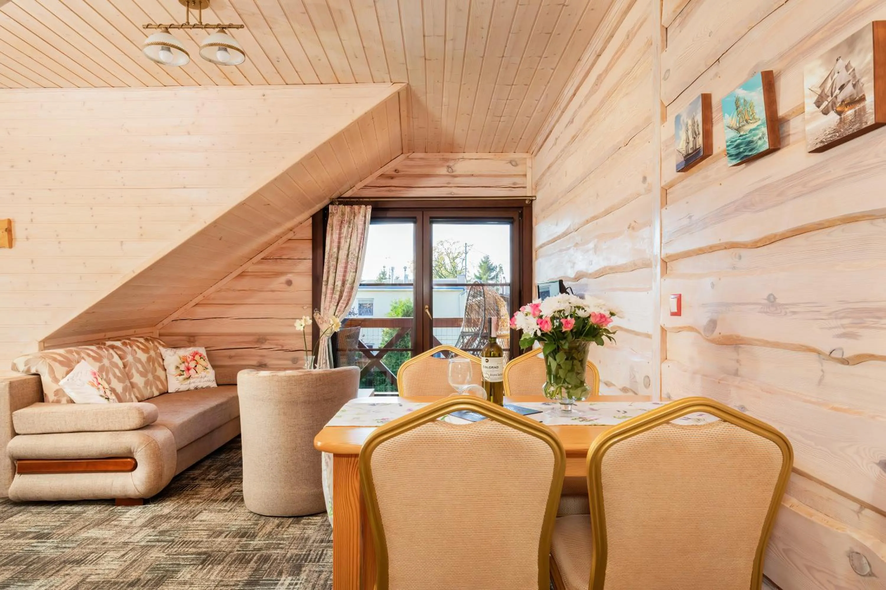 Living room in Osada Morskie Ustronie