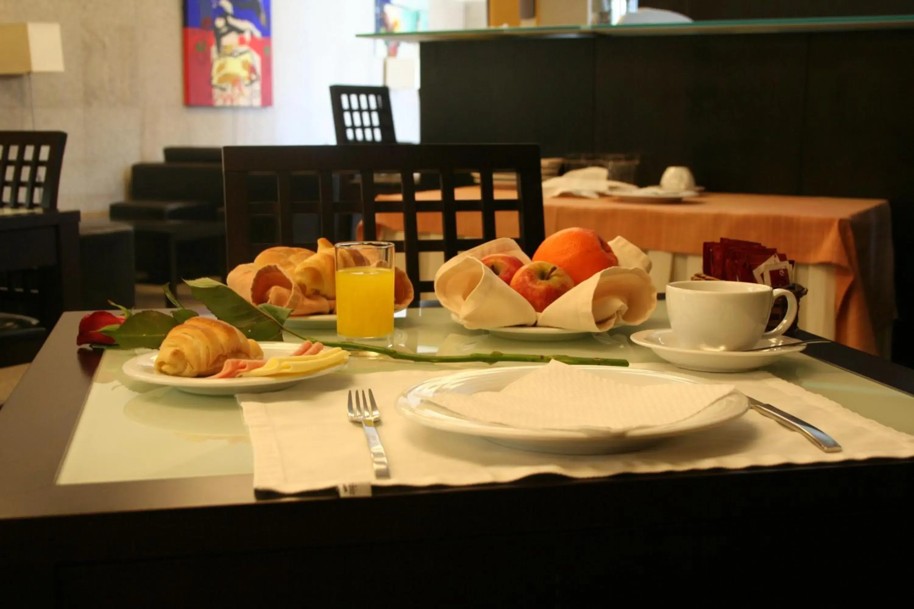 Continental breakfast in Flag Hotel Barcelos Continental breakfast in Flag Hotel Barcelos