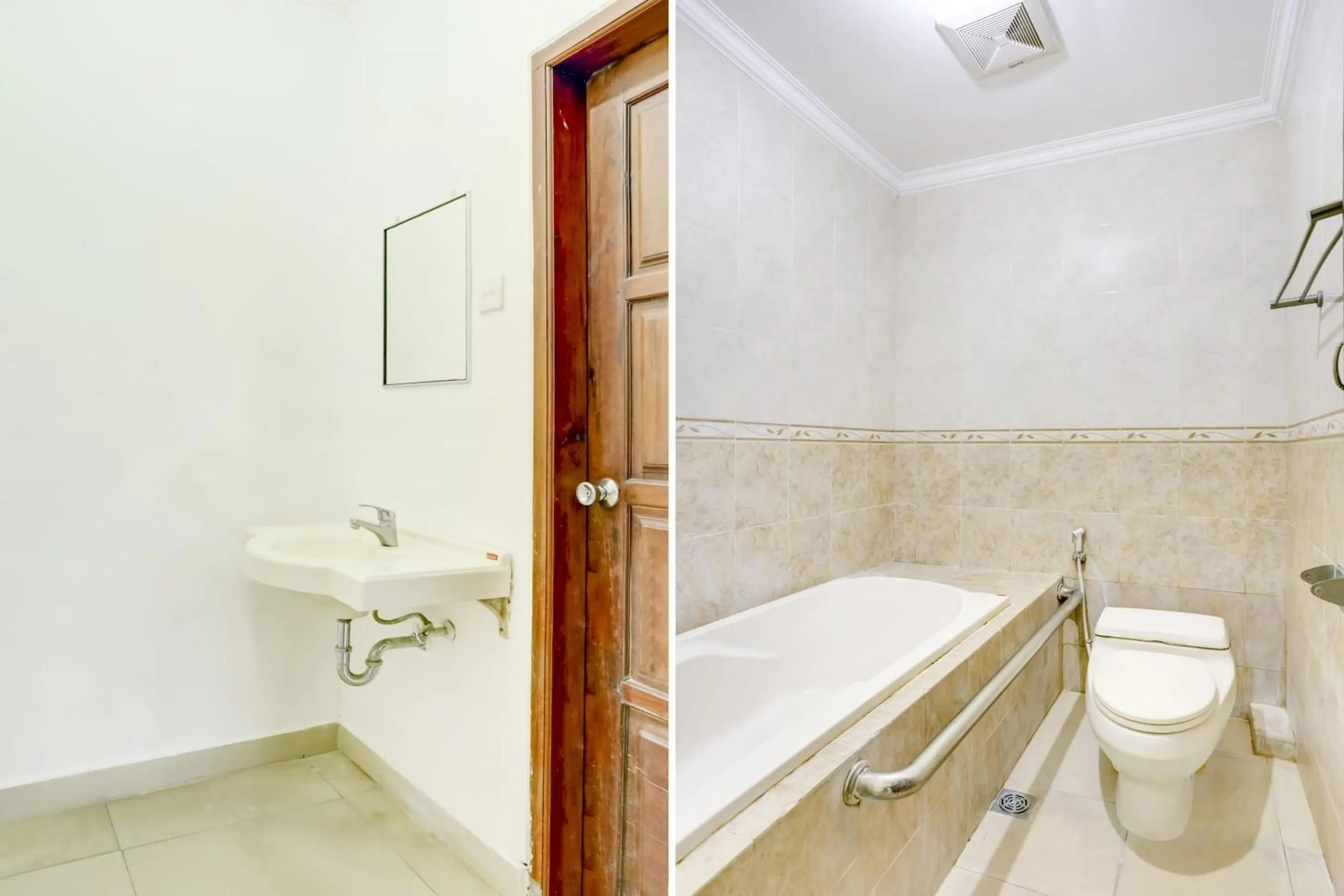 Bathroom in Hotel O Ratu